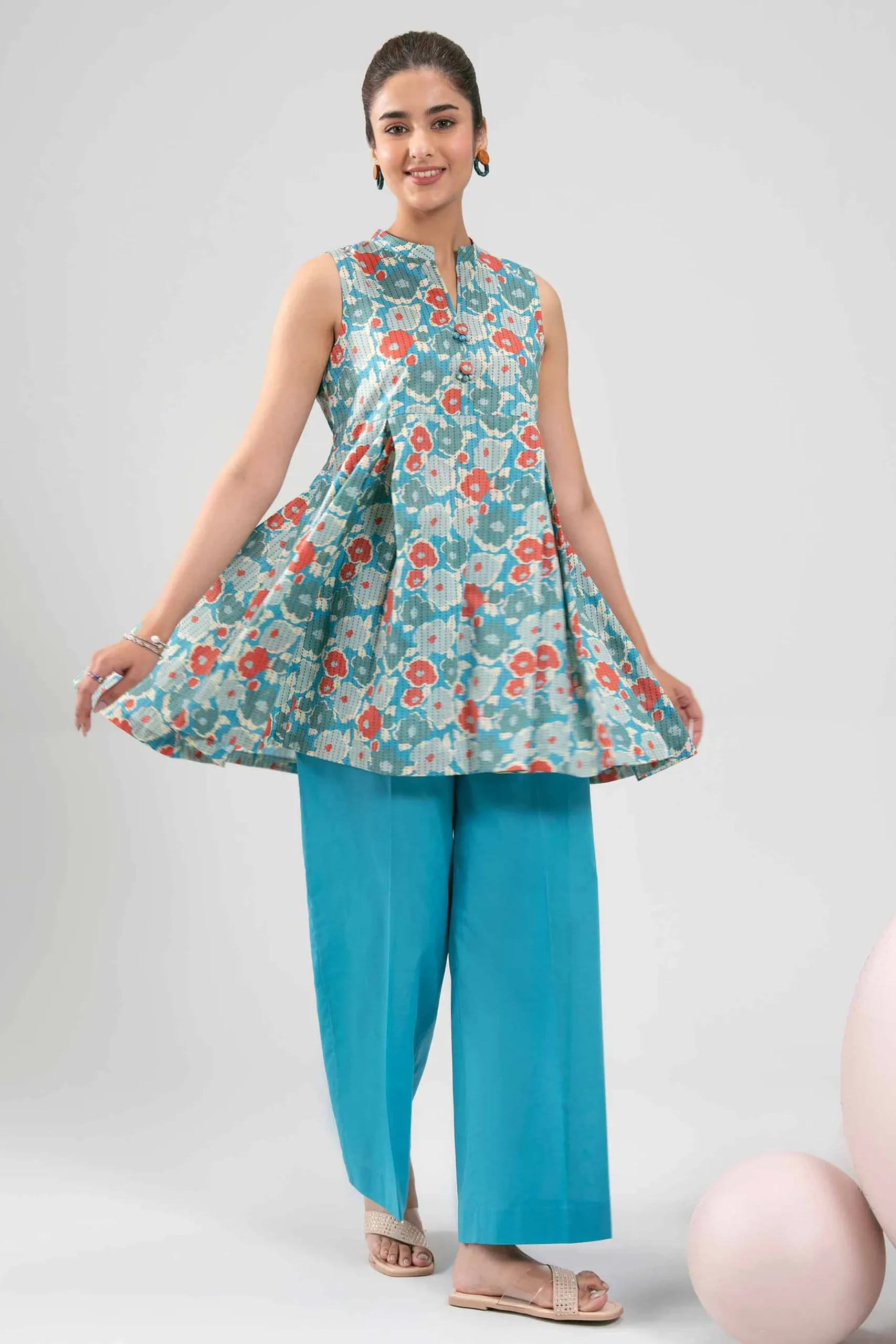 1 Piece - Printed Loose Fabric - 42602291