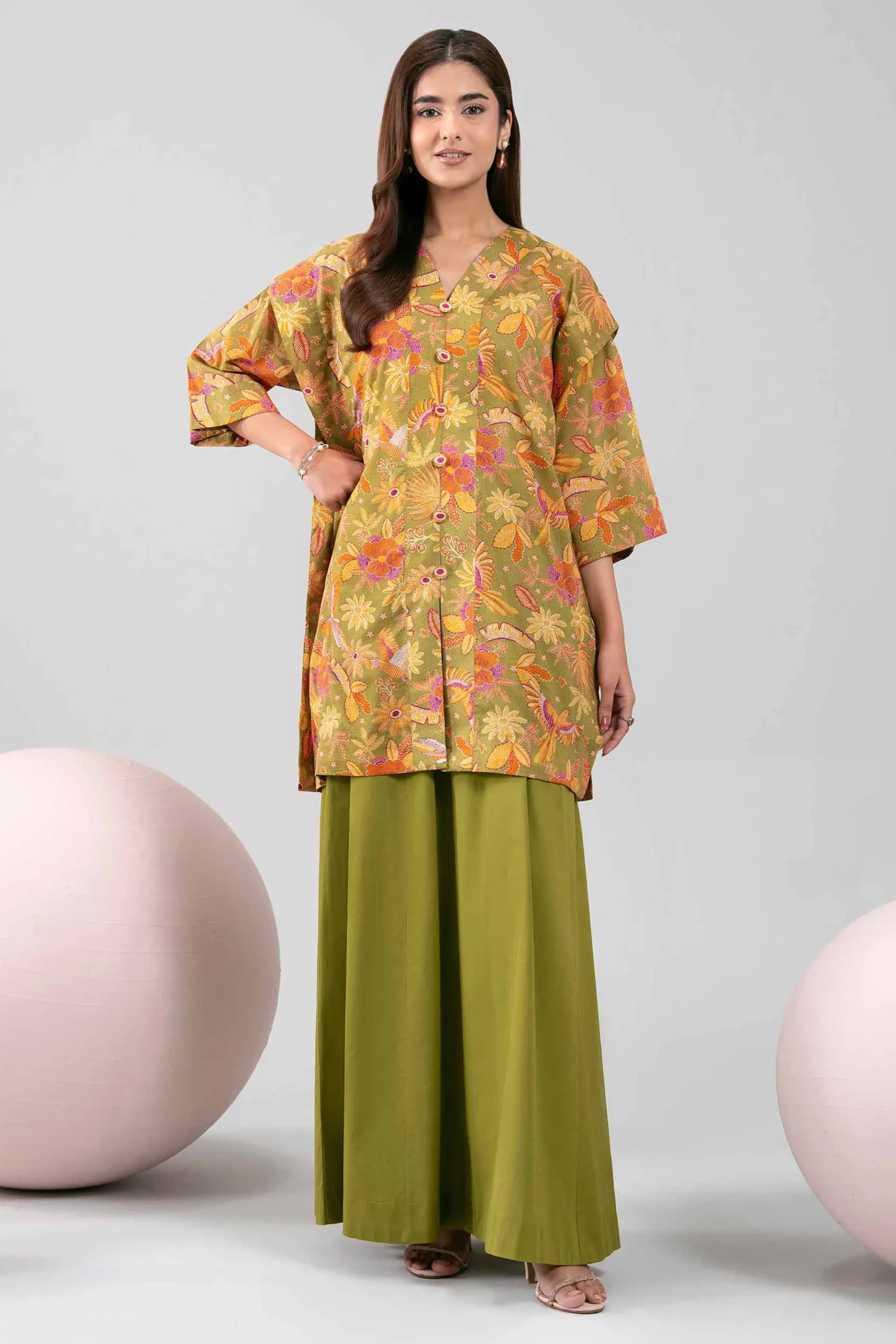 1 Piece - Printed Loose Fabric - 42602289
