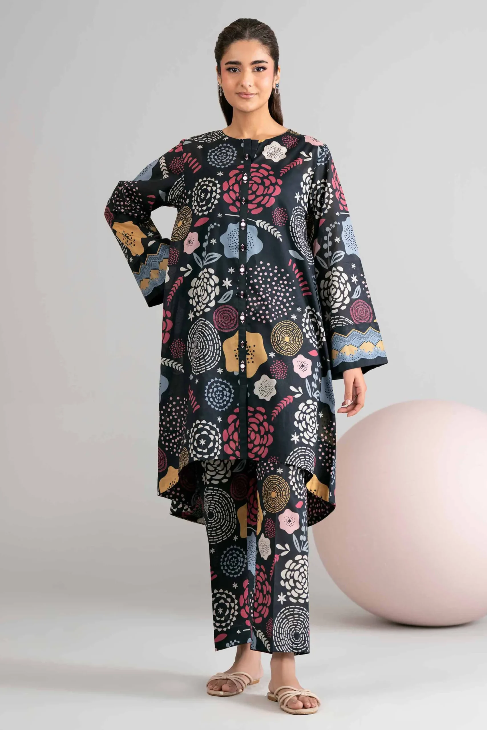 1 Piece - Printed Loose Fabric - 42602476
