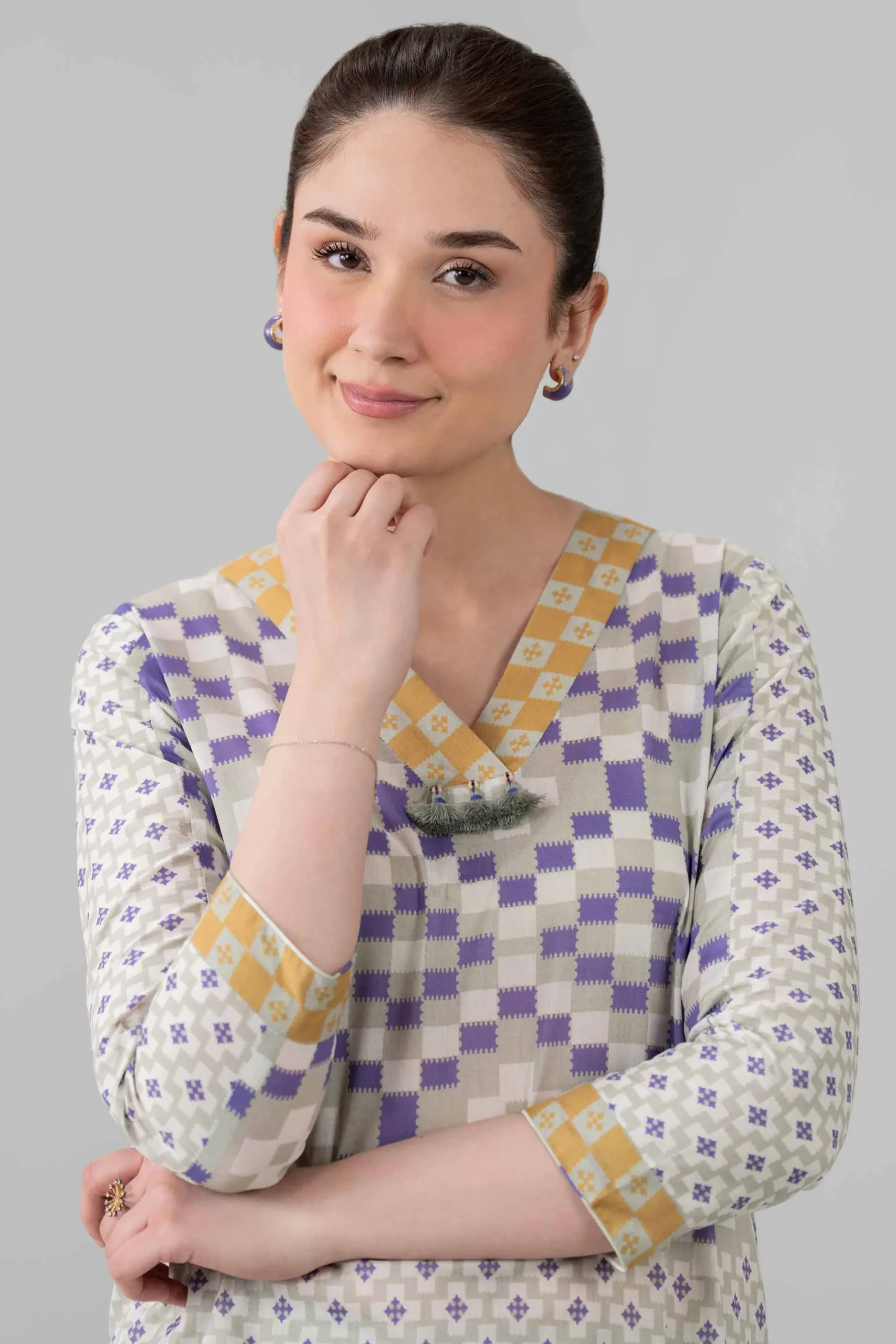 1 Piece - Printed Loose Fabric - 42602496