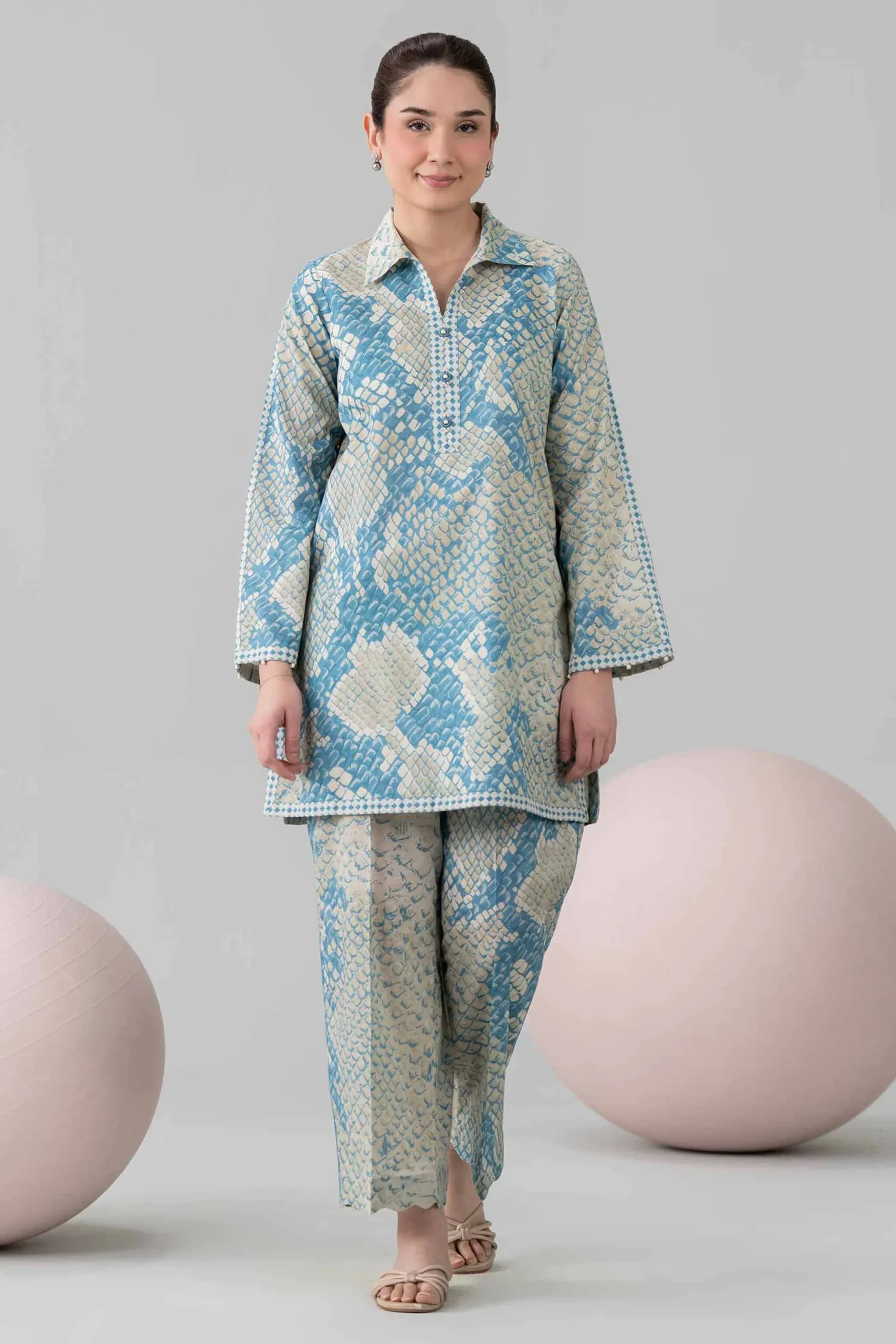 1 Piece - Printed Loose Fabric - 42602499