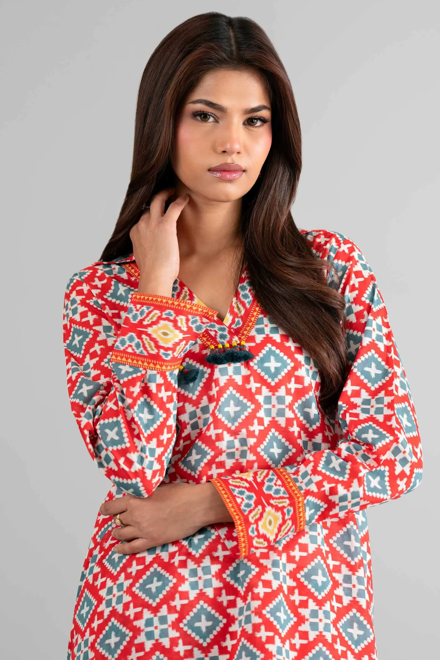 1 Piece - Printed Loose Fabric - 42602490