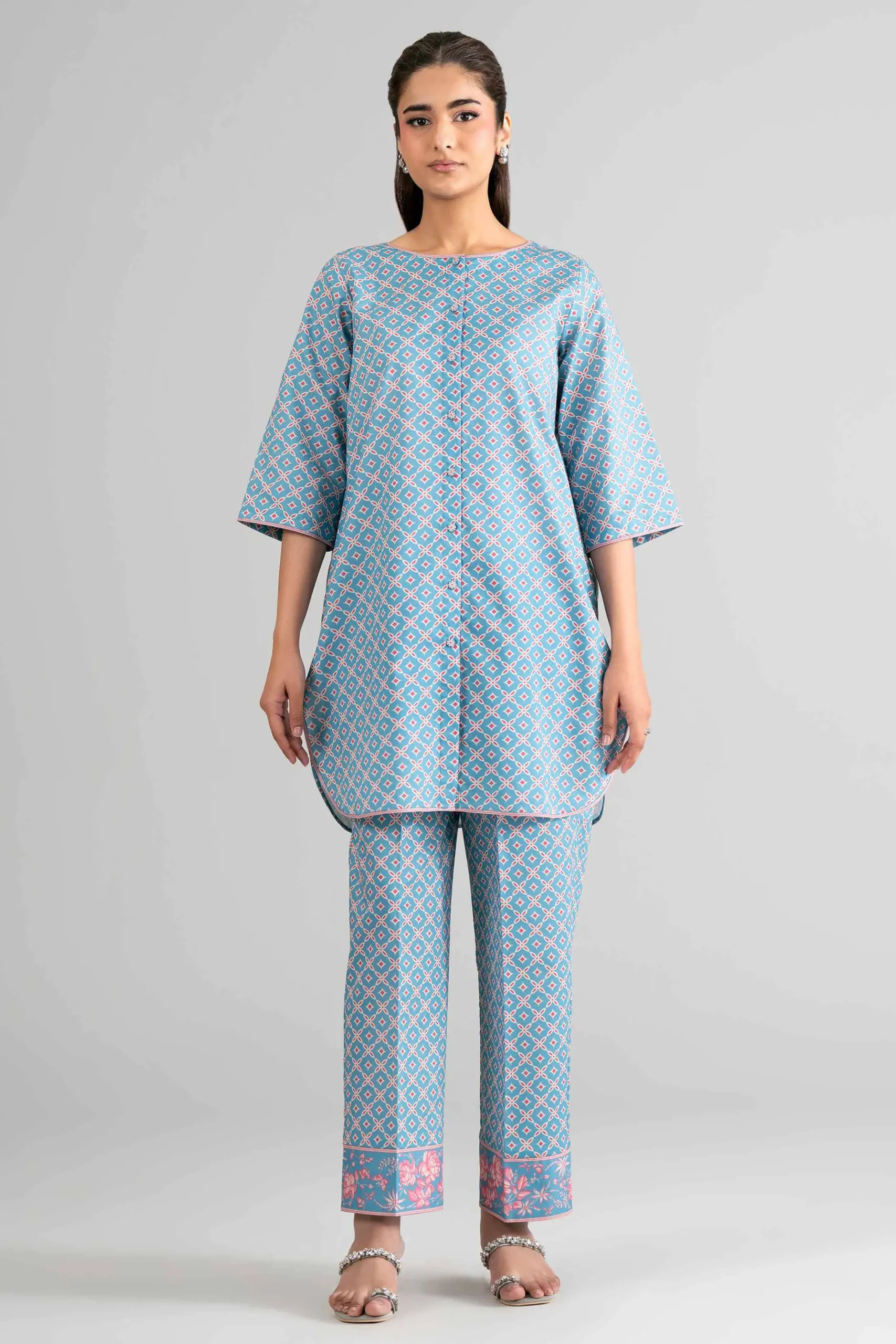 1 Piece - Printed Loose Fabric - 42602489