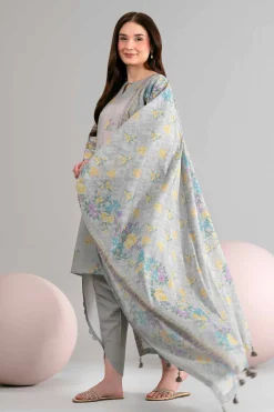 3 Piece - Printed Loose Fabric - 42602443