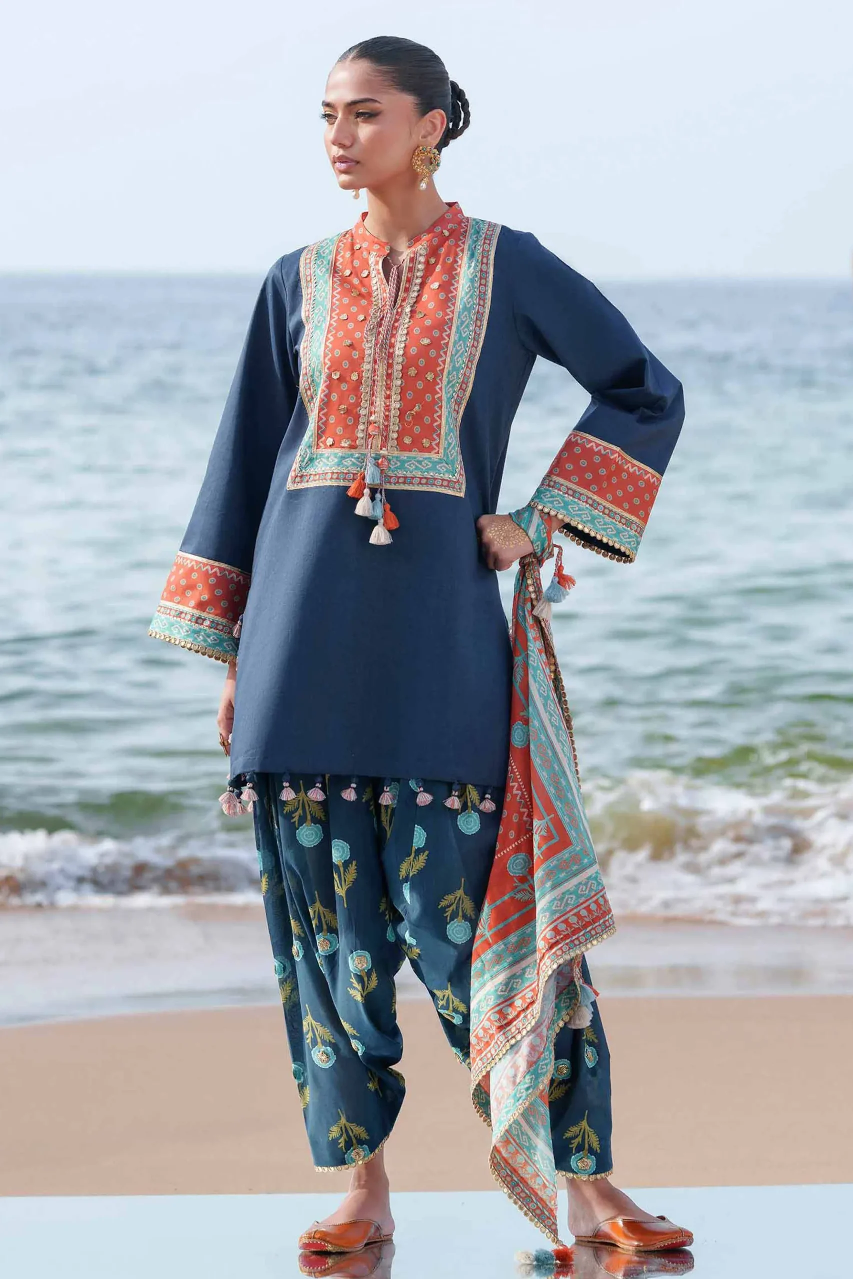 3 Piece - Printed Loose Fabric - 42602381