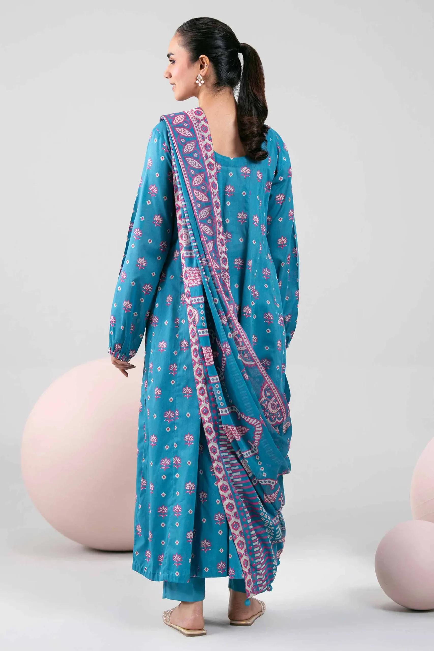 3 Piece - Printed Loose Fabric - 42602364