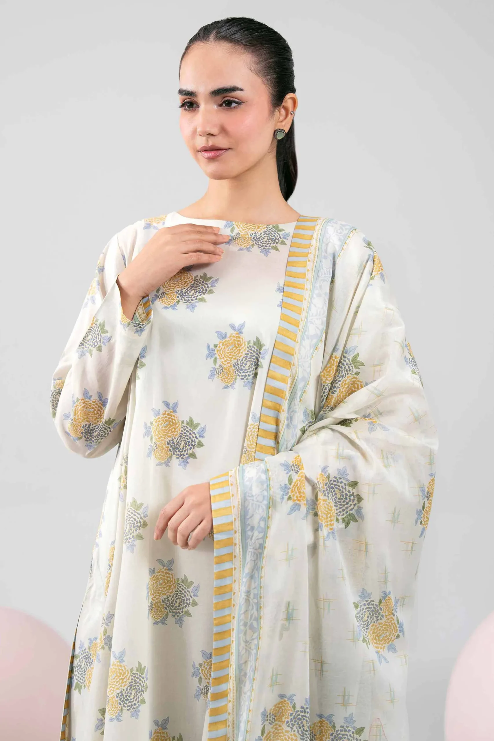 3 Piece - Printed Loose Fabric - 42602390