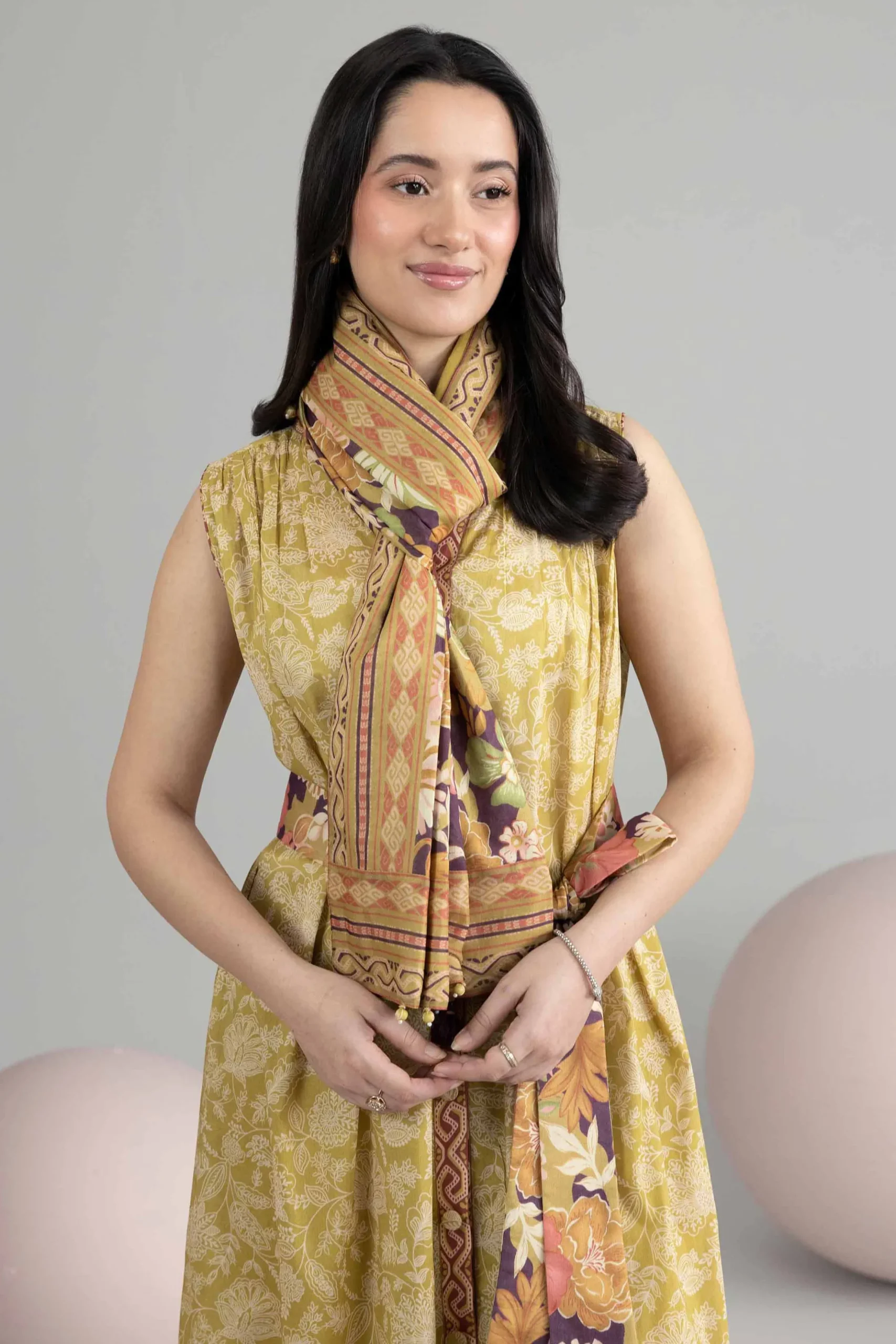 3 Piece - Printed Loose Fabric - 42602540