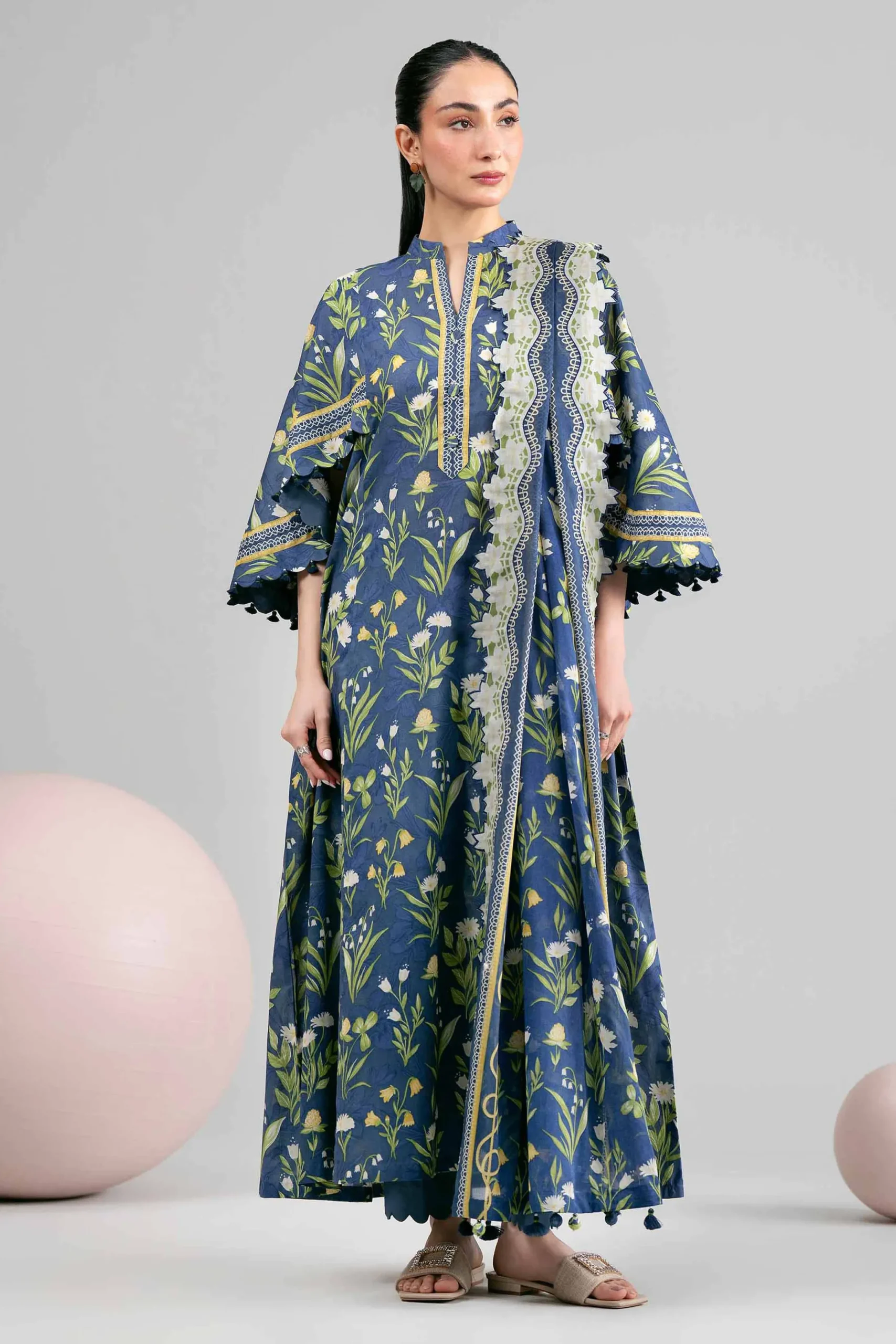 3 Piece - Printed Loose Fabric - 42602346