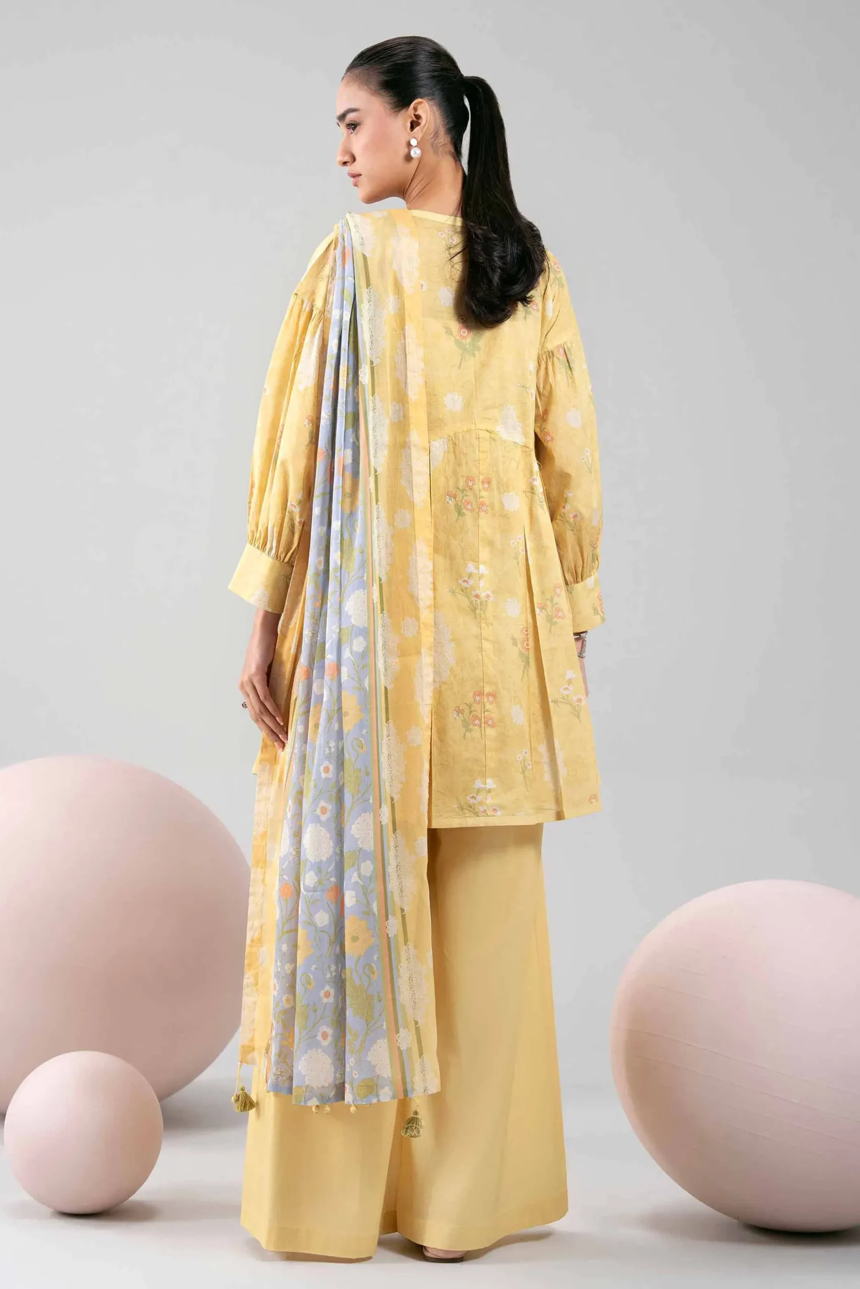 3 Piece - Printed Loose Fabric - 42602371
