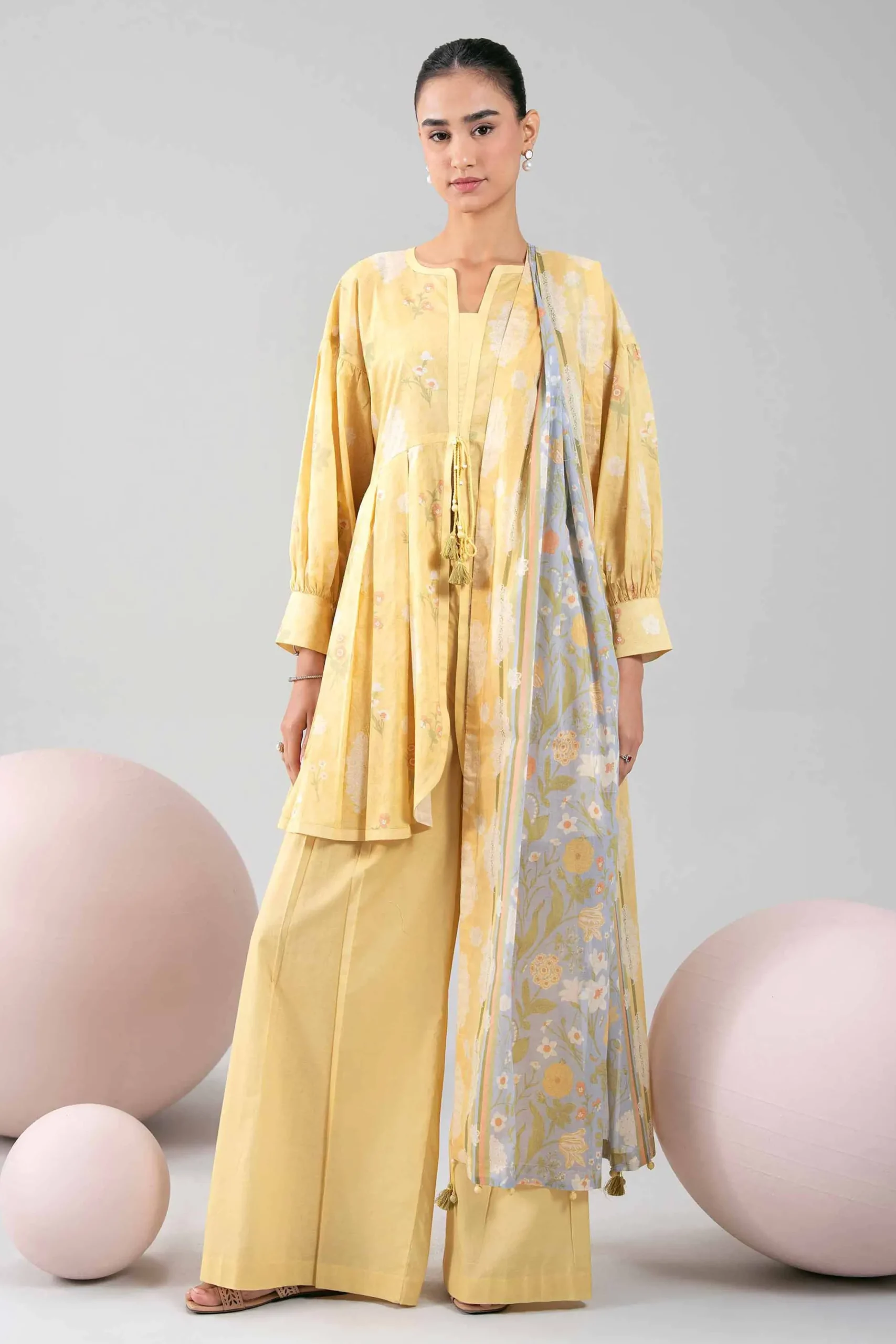 3 Piece - Printed Loose Fabric - 42602371