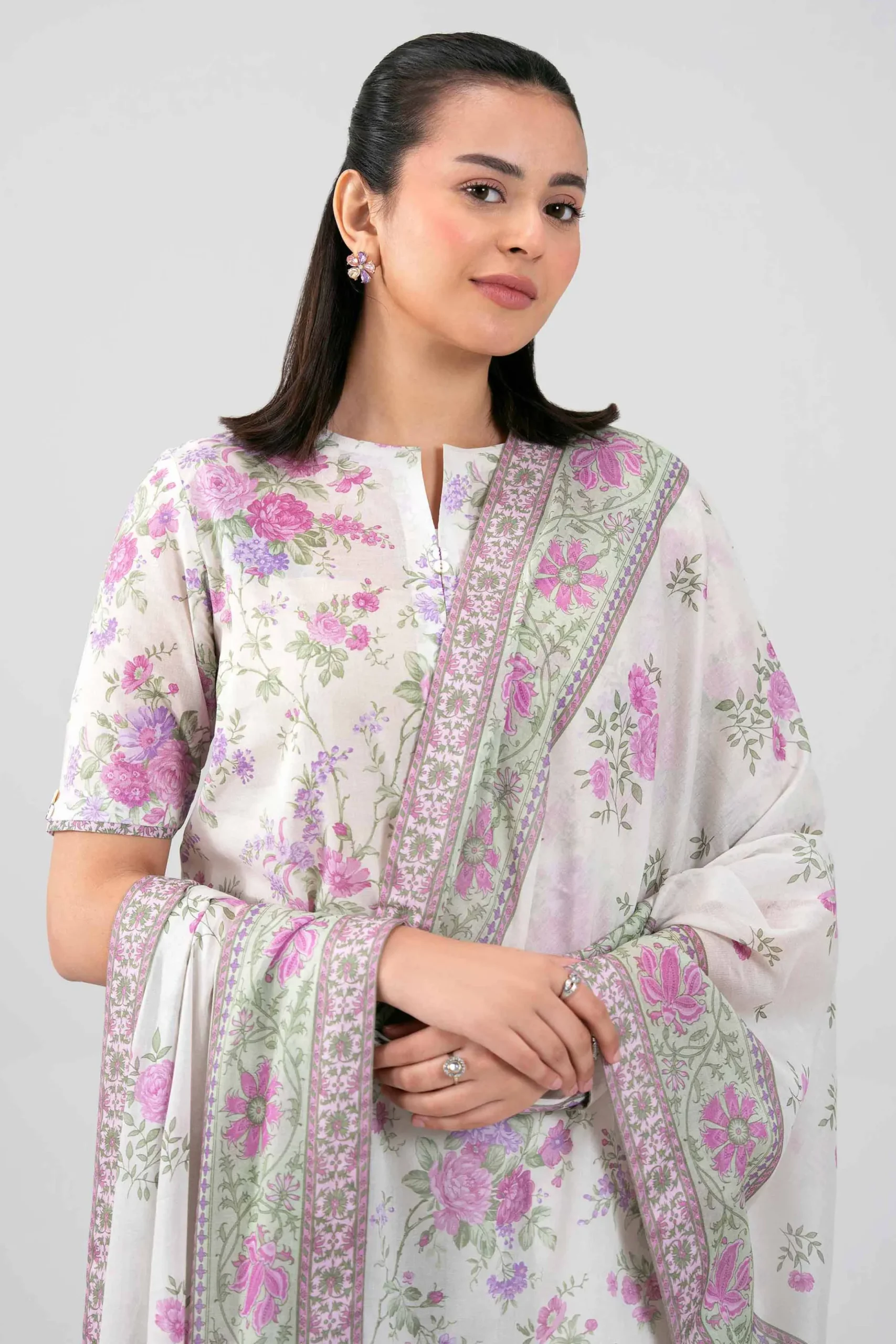 3 Piece - Printed Loose Fabric - 42602392