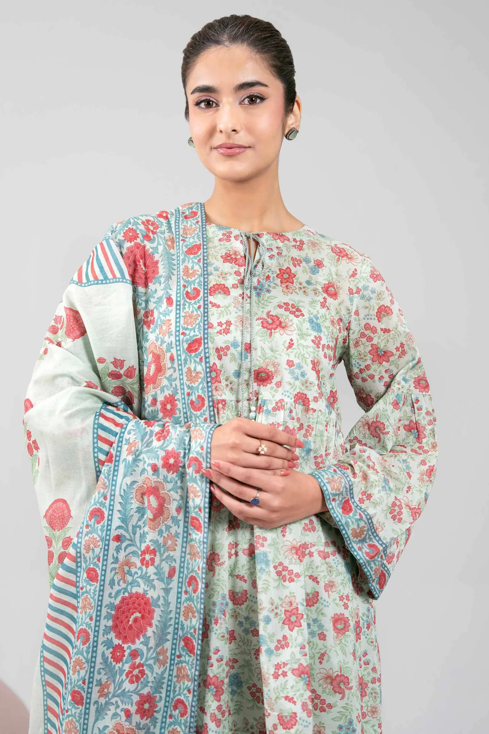 3 Piece - Printed Loose Fabric - 42602350