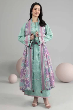 3 Piece - Printed Loose Fabric - 42602539