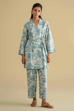 2 Piece - Printed Loungewear - KLS26-02