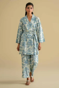 2 Piece - Printed Loungewear - KLS26-02