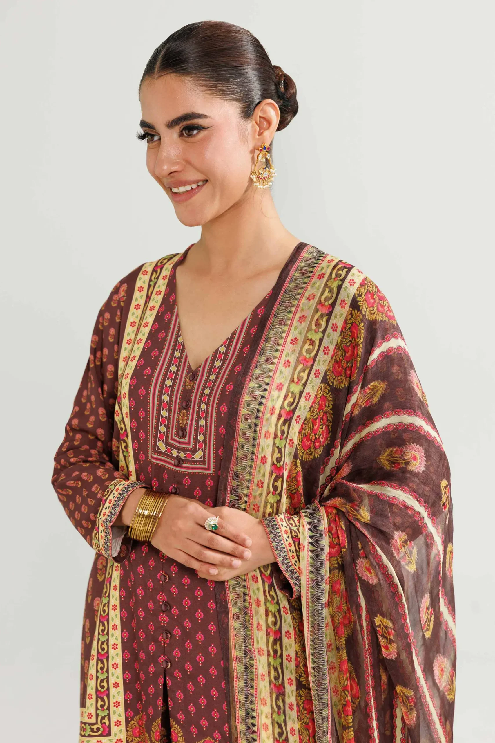 3 Piece - Printed Suit - 42519594