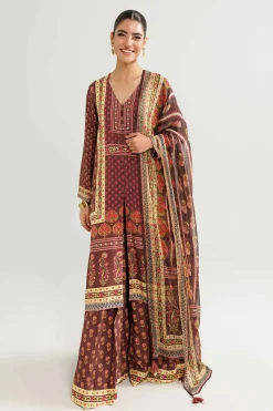 3 Piece - Printed Suit - 42519594