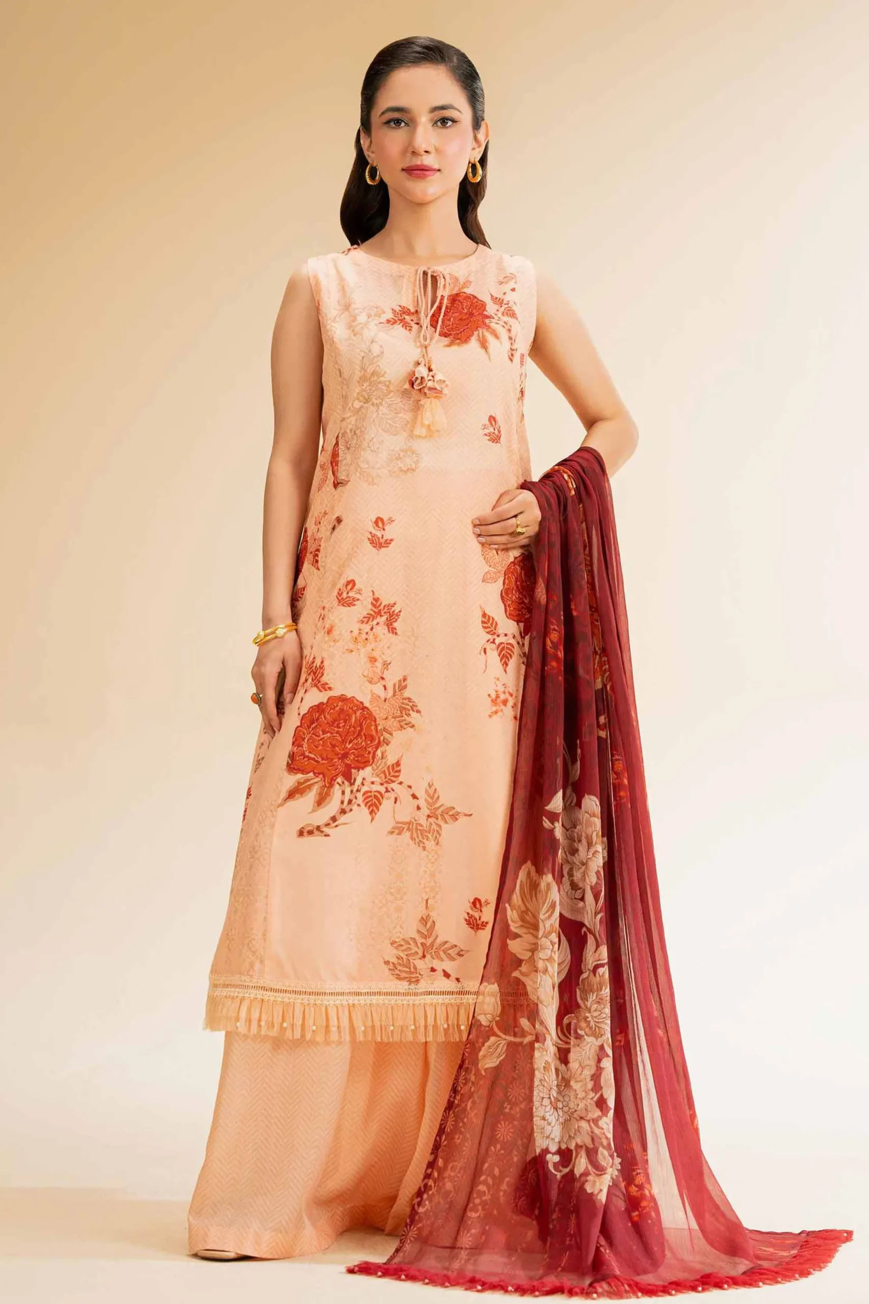 3 Piece - Printed Suit - 42519370
