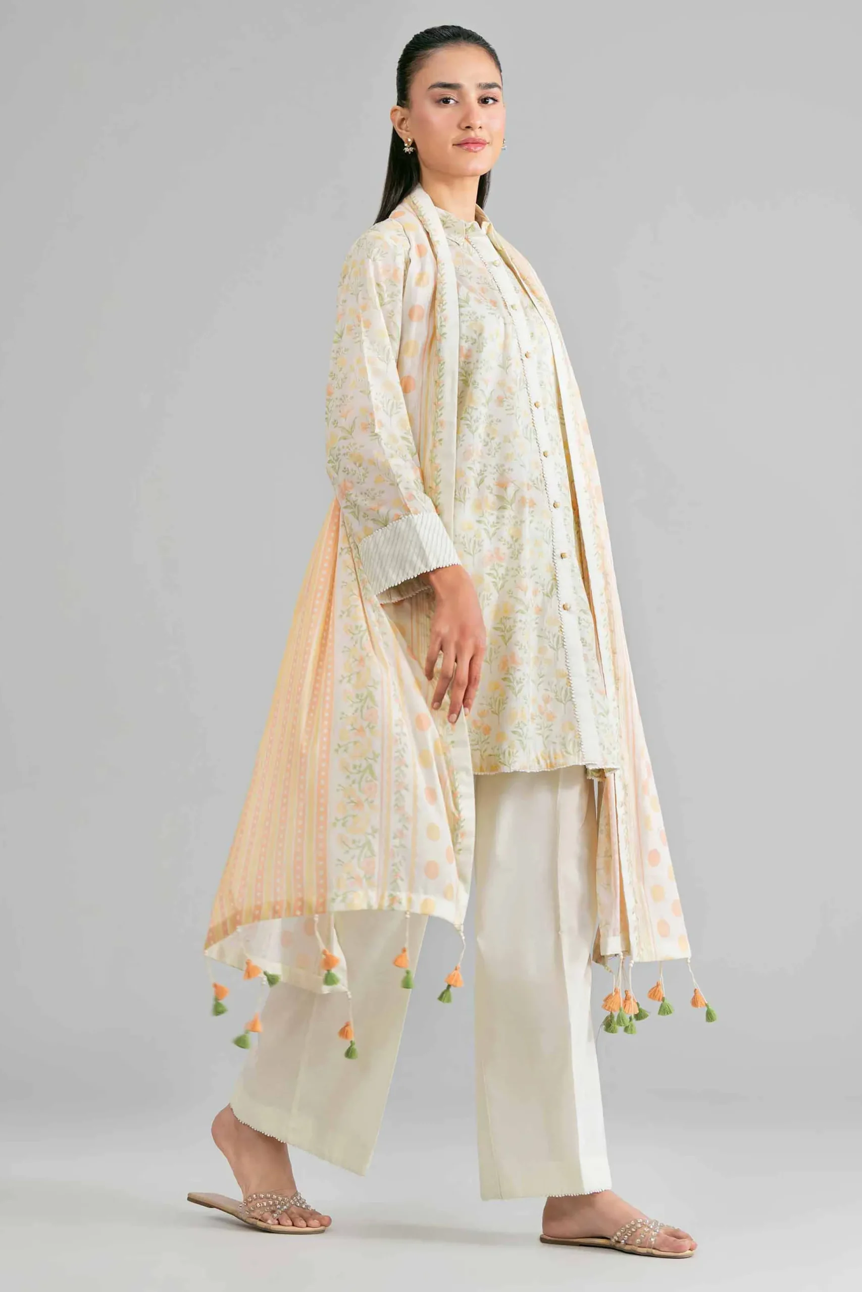 3 Piece - Printed Suit - 42601893