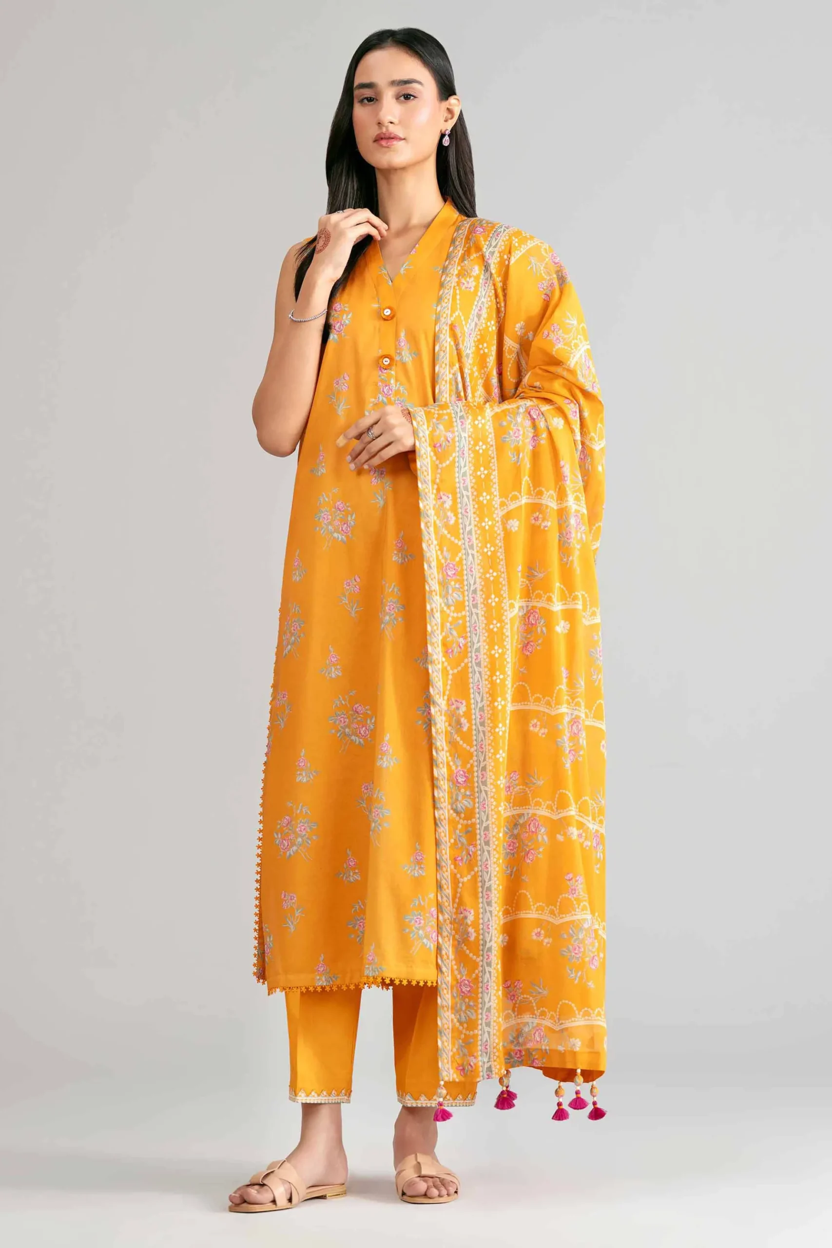 3 Piece - Printed Suit - 42601884