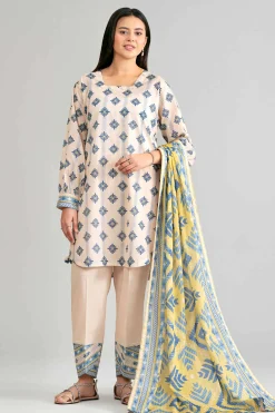 3 Piece - Printed Suit - 42601871