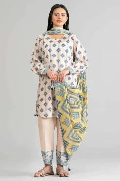 3 Piece - Printed Suit - 42601871