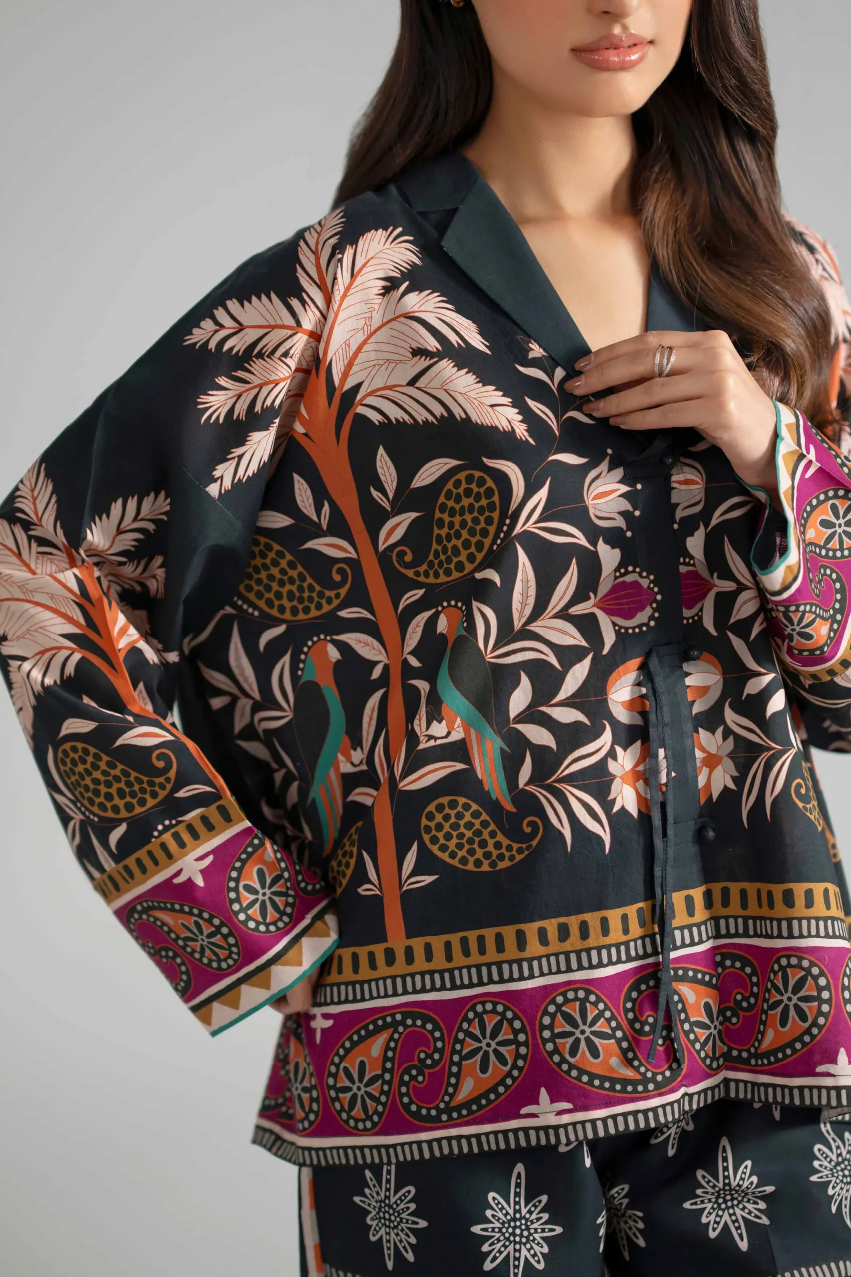 2 Piece - Printed Suit - AS26-65