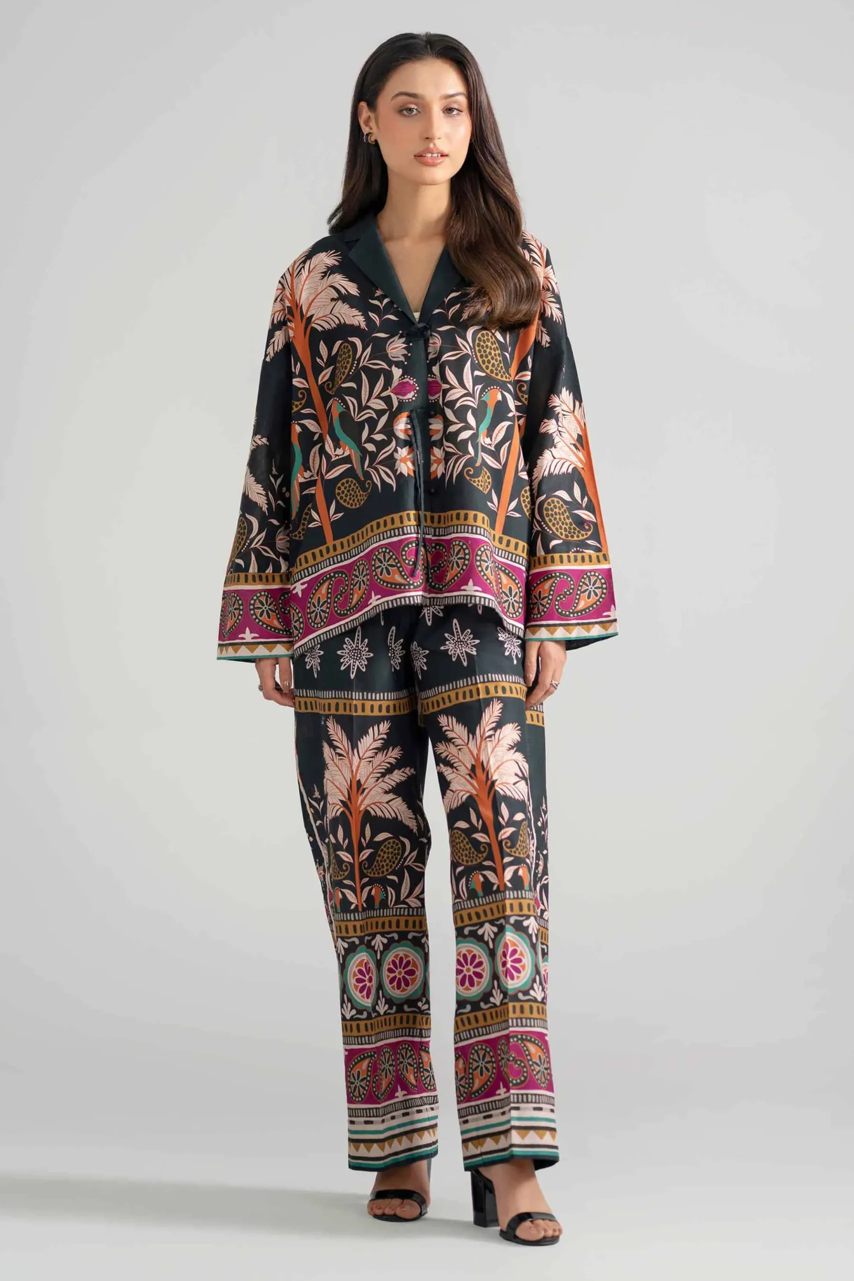 2 Piece - Printed Suit - AS26-65