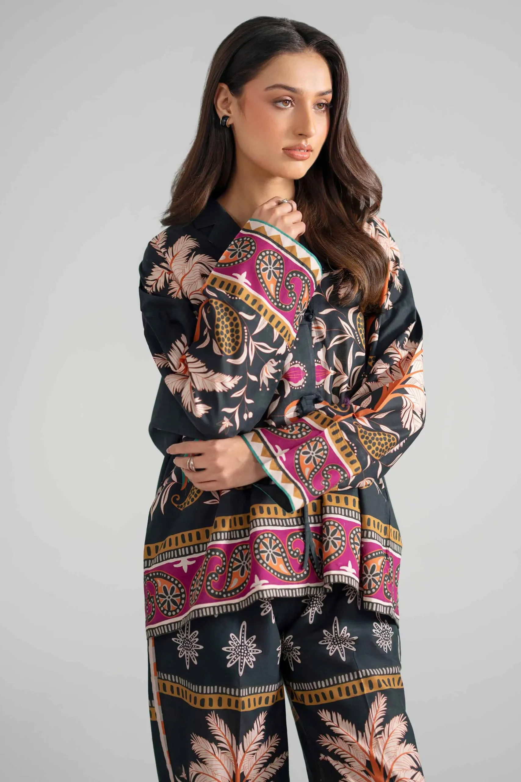 2 Piece - Printed Suit - AS26-65