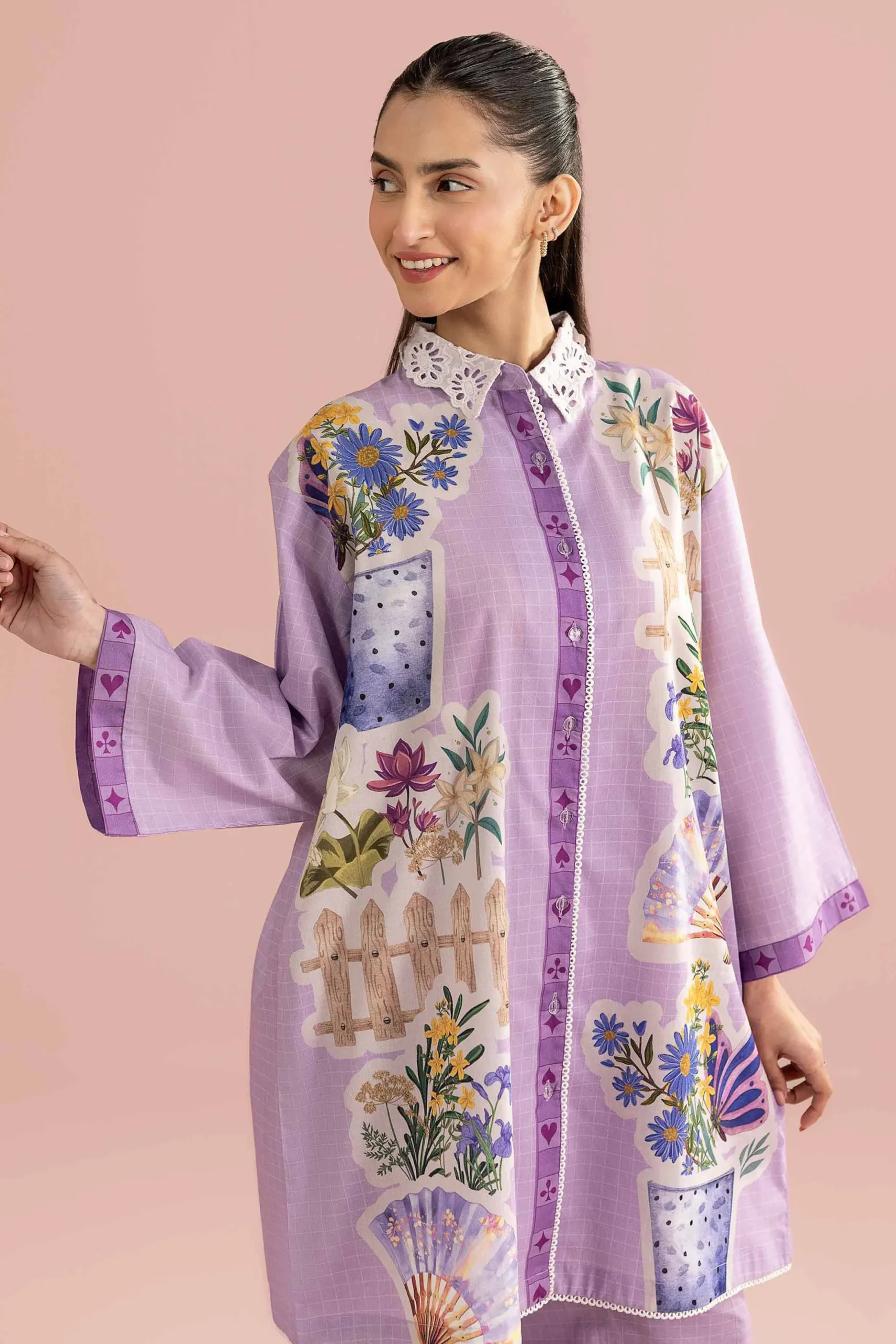 2 Piece - Printed Suit - AS26-35