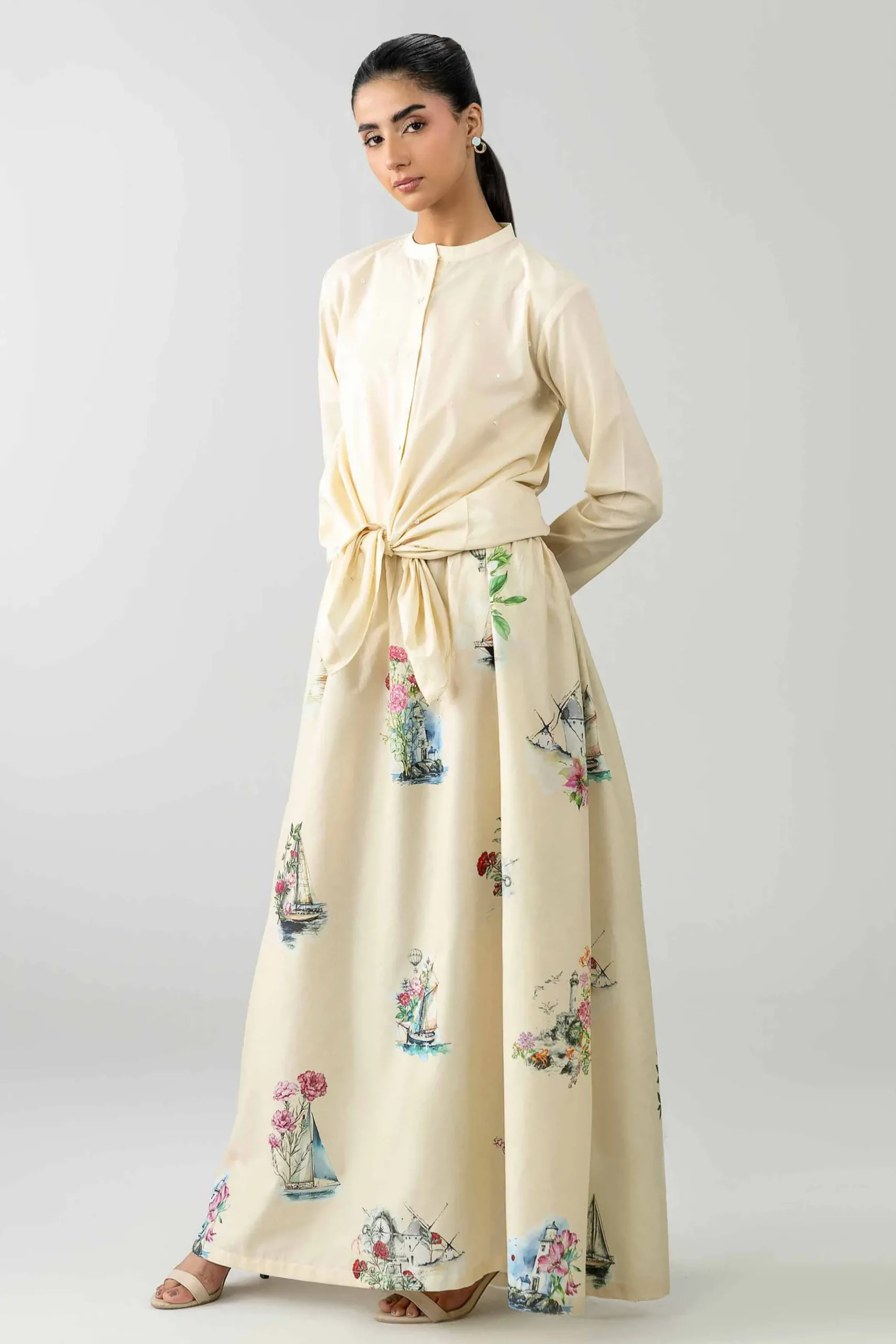 2 Piece - Printed Suit - AS26-20