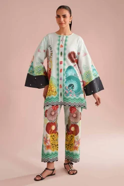 2 Piece - Printed Suit - AS26-02