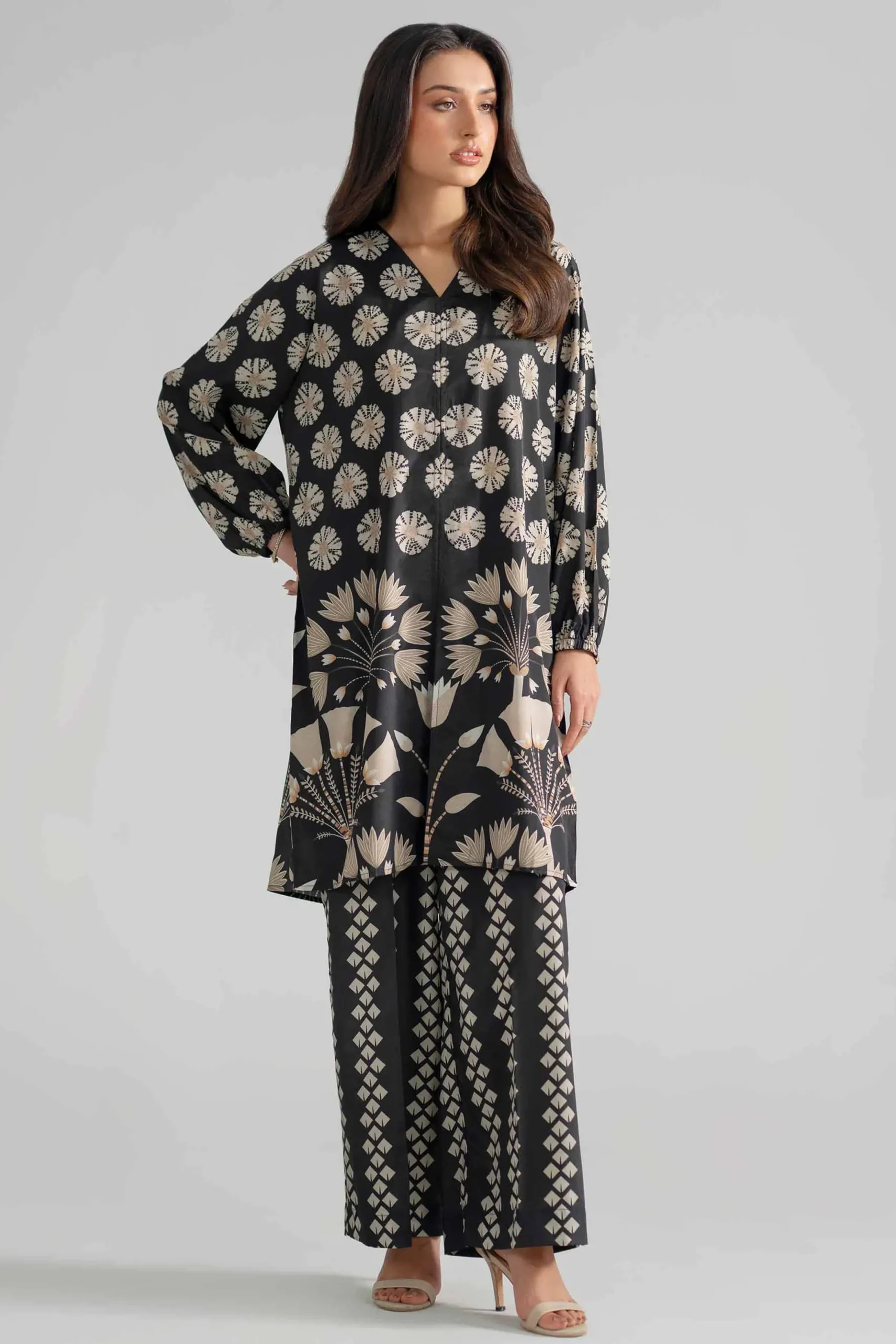 2 Piece - Printed Suit - AS26-62