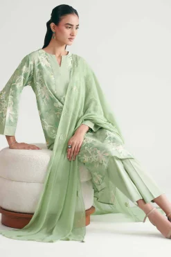 3 Piece - Printed Suit - KFE26-227