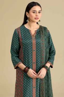 3 Piece - Printed Suit - KFE26-111