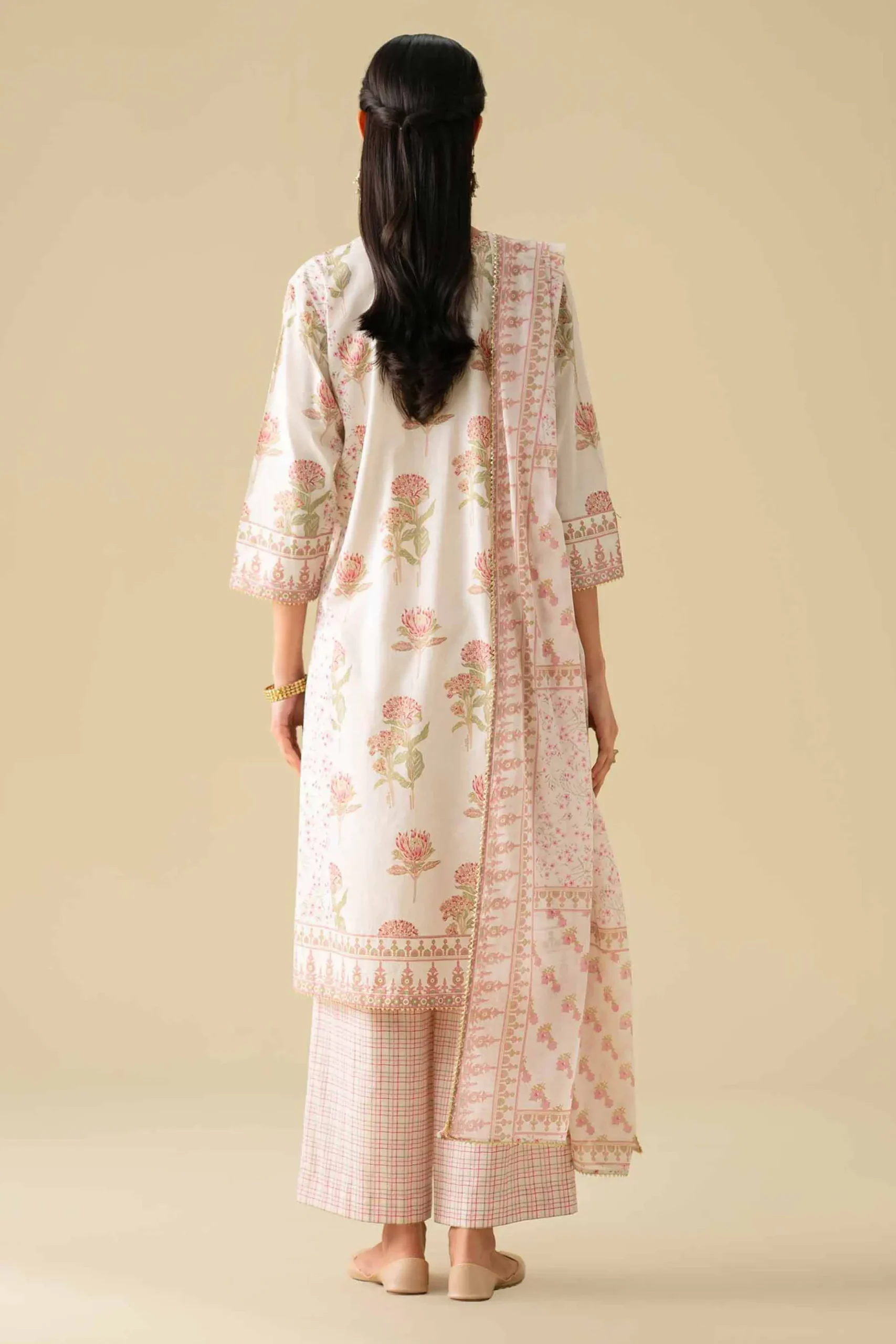 3 Piece - Printed Suit - KFE26-78