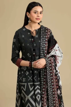 3 Piece - Printed Suit - KFE26-205