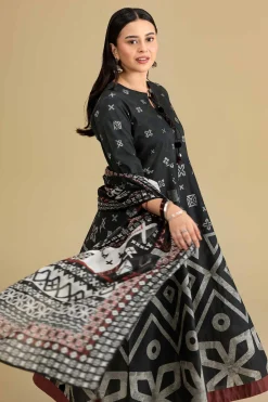 3 Piece - Printed Suit - KFE26-205