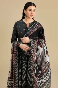 3 Piece - Printed Suit - KFE26-205