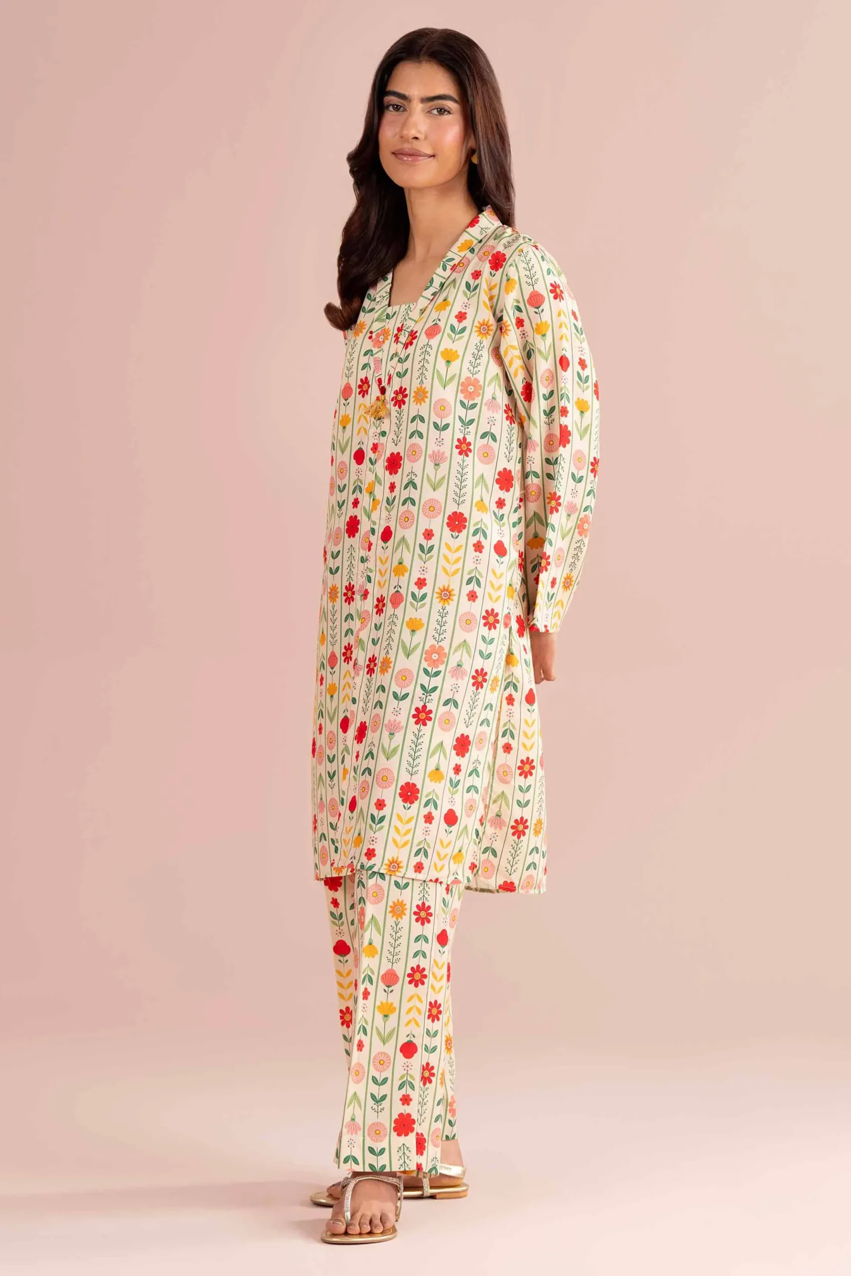 2 Piece - Printed Suit - PE26-367