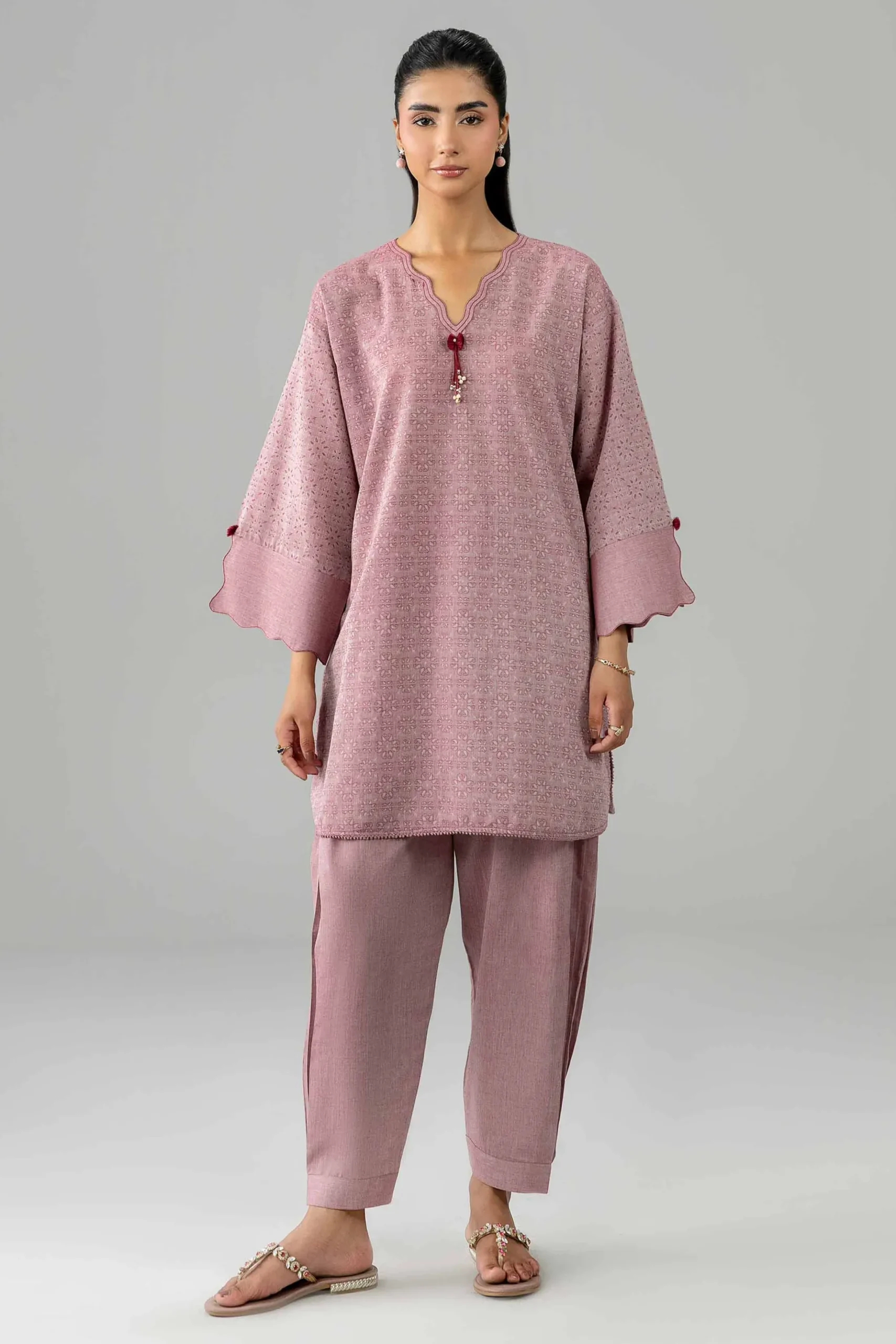 2 Piece - Printed Suit - PE26-527