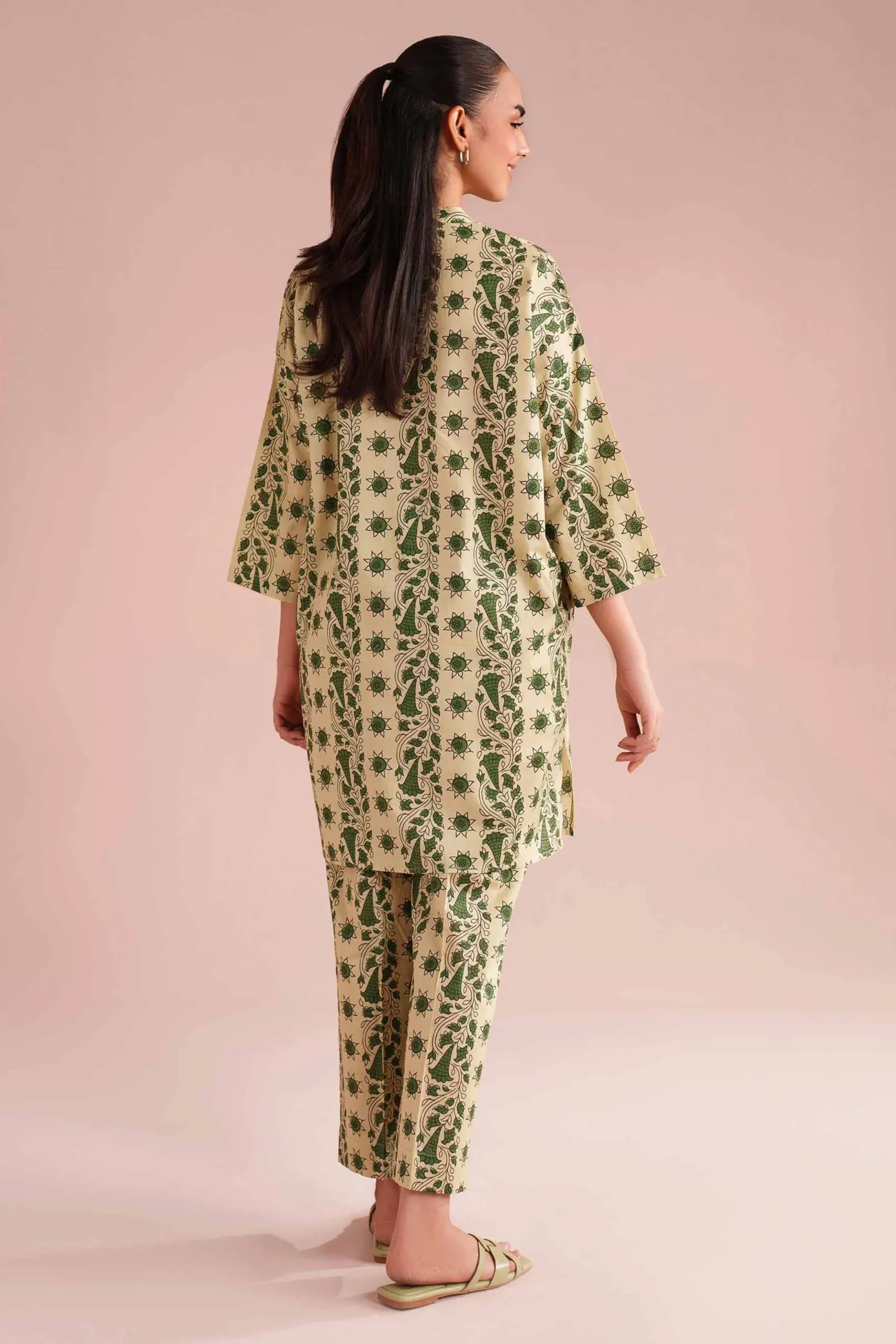 2 Piece - Printed Suit - PE26-181
