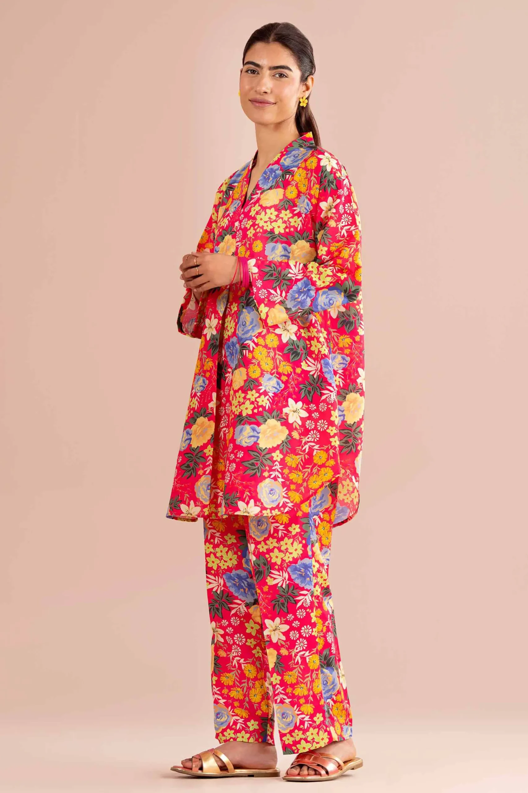 2 Piece - Printed Suit - PE26-426
