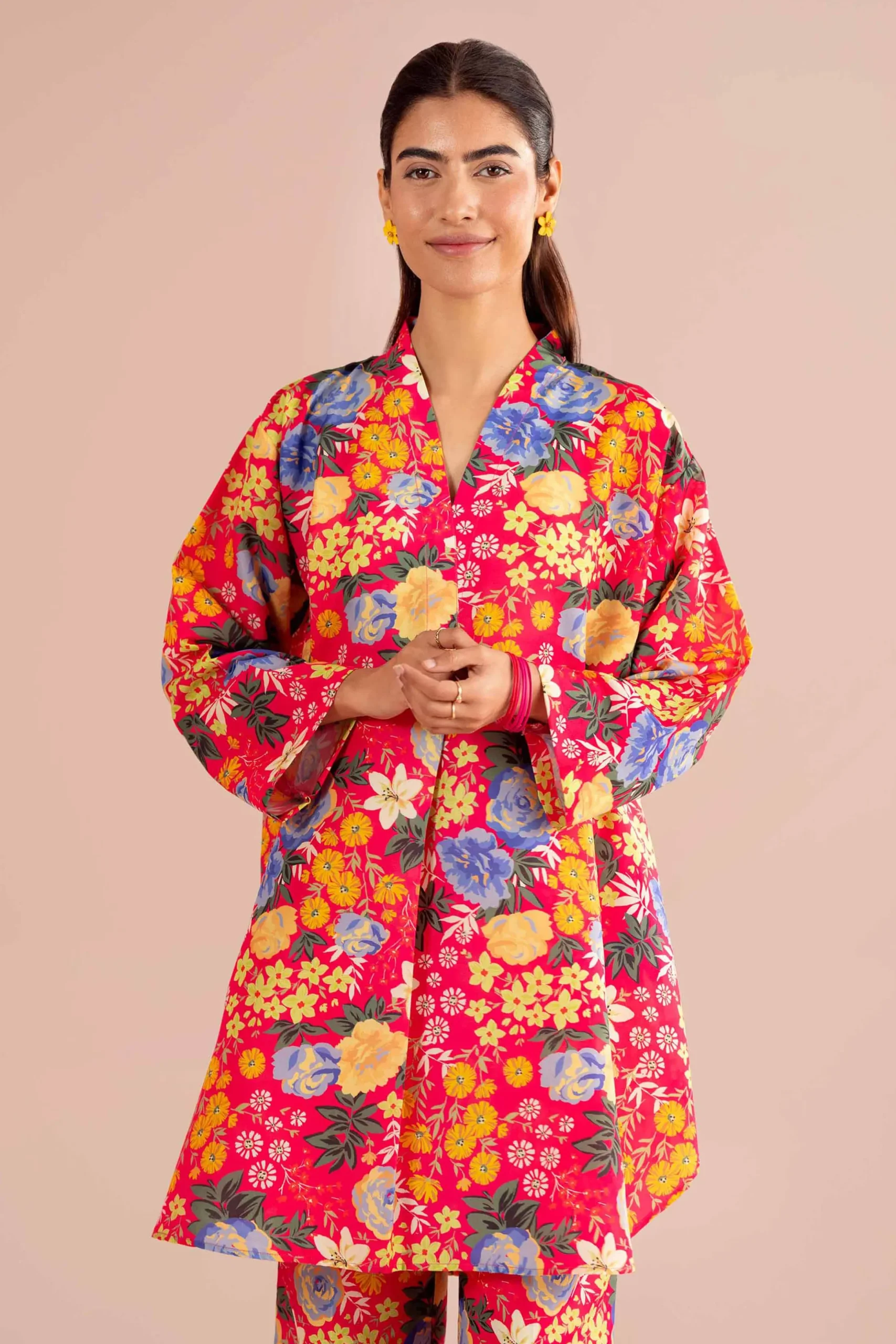 2 Piece - Printed Suit - PE26-426