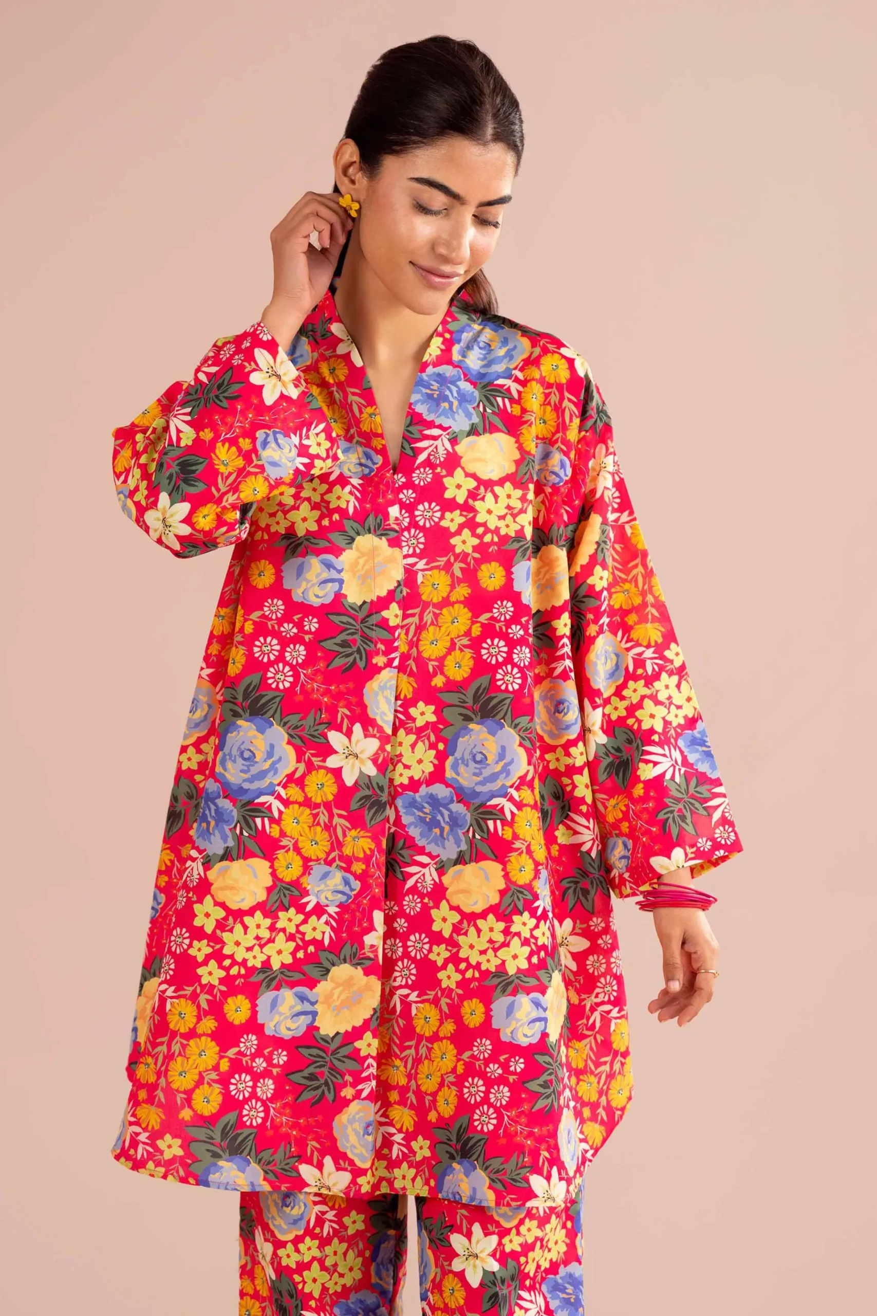 2 Piece - Printed Suit - PE26-426