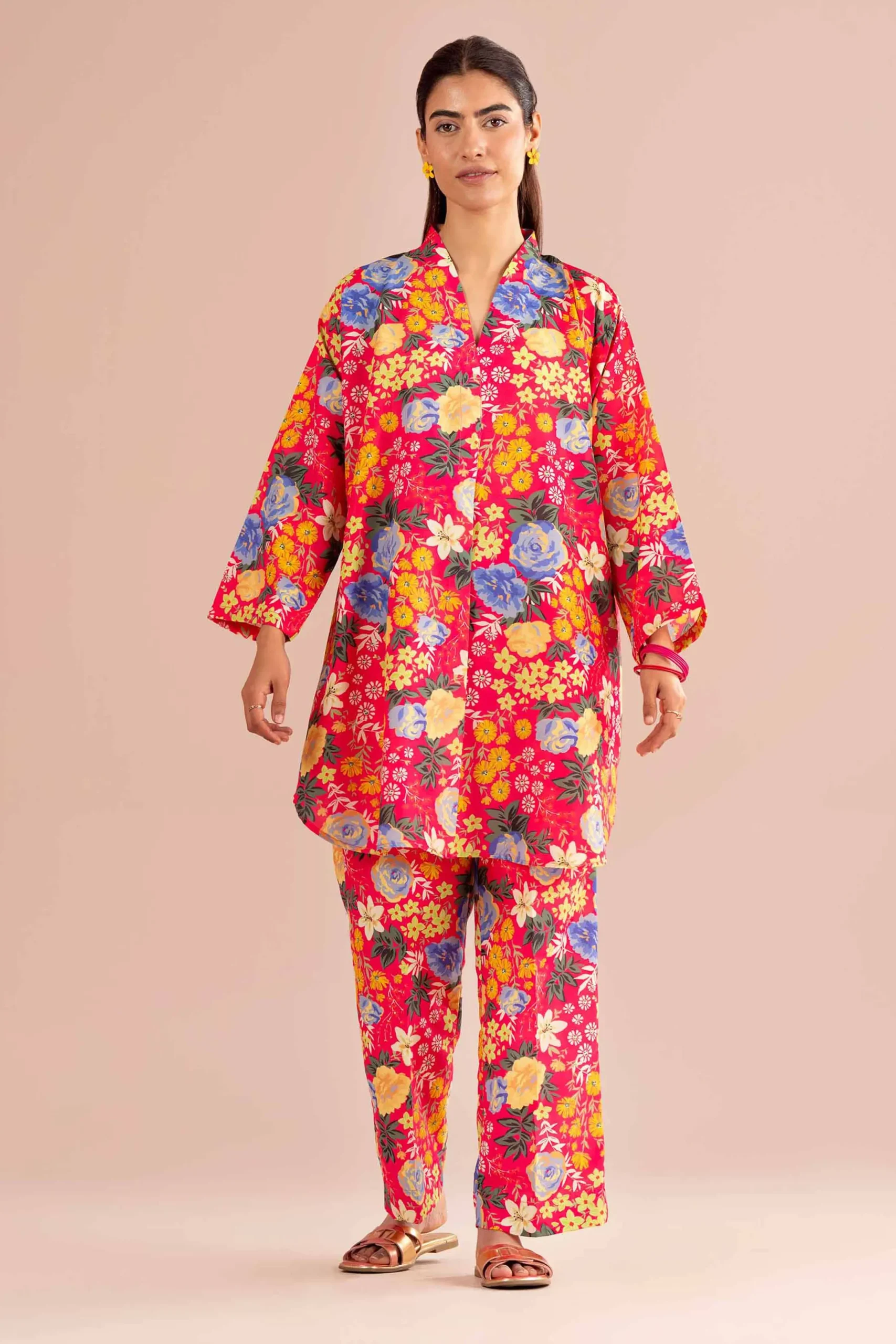 2 Piece - Printed Suit - PE26-426