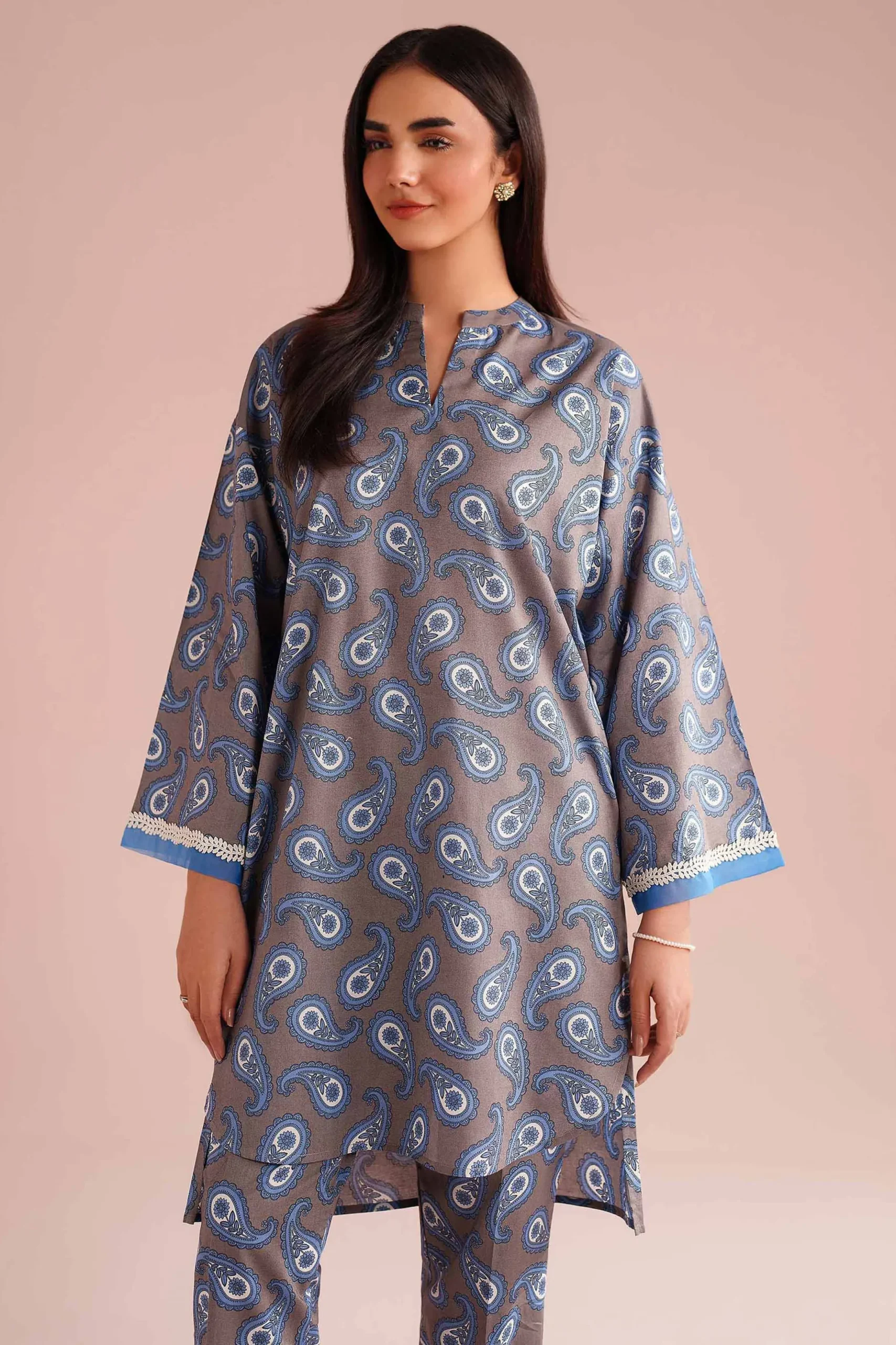 2 Piece - Printed Suit - PE26-182