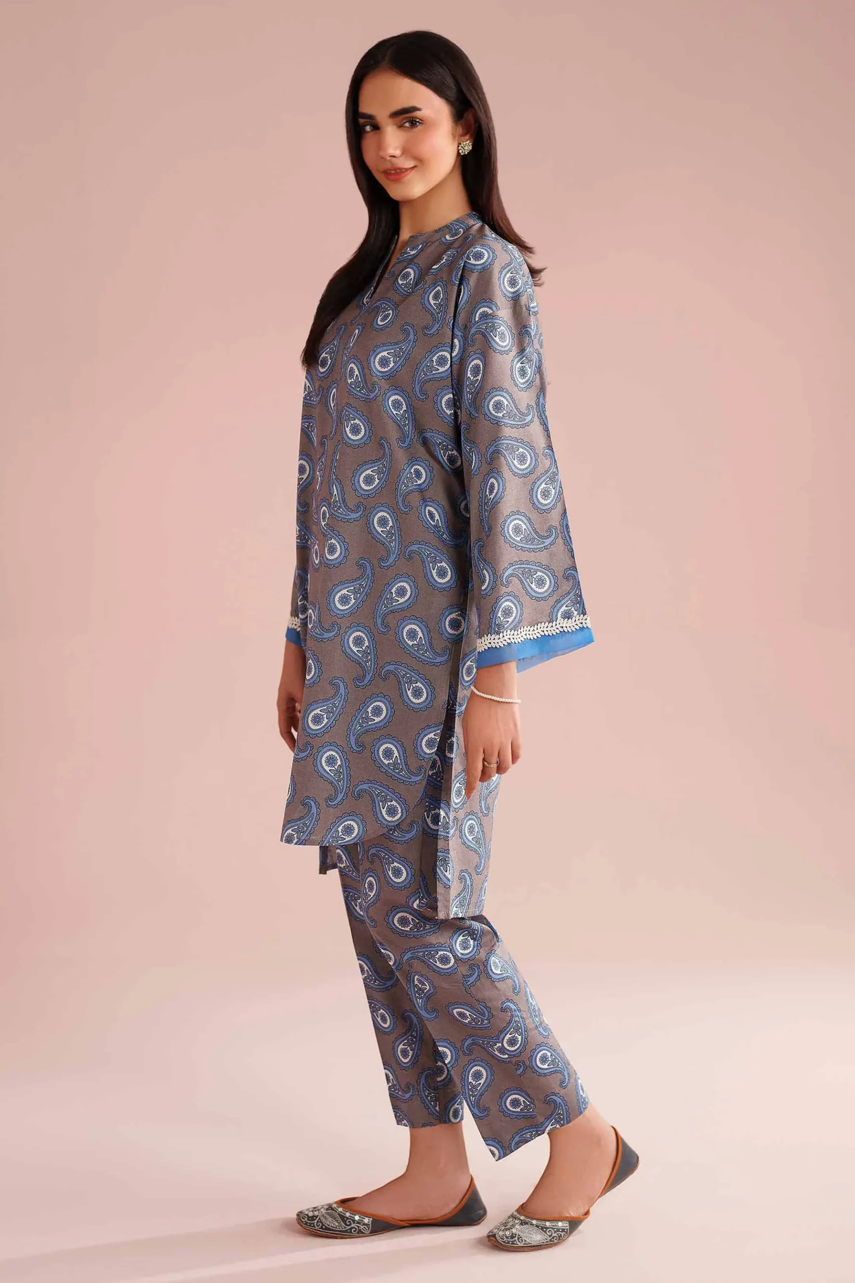 2 Piece - Printed Suit - PE26-182