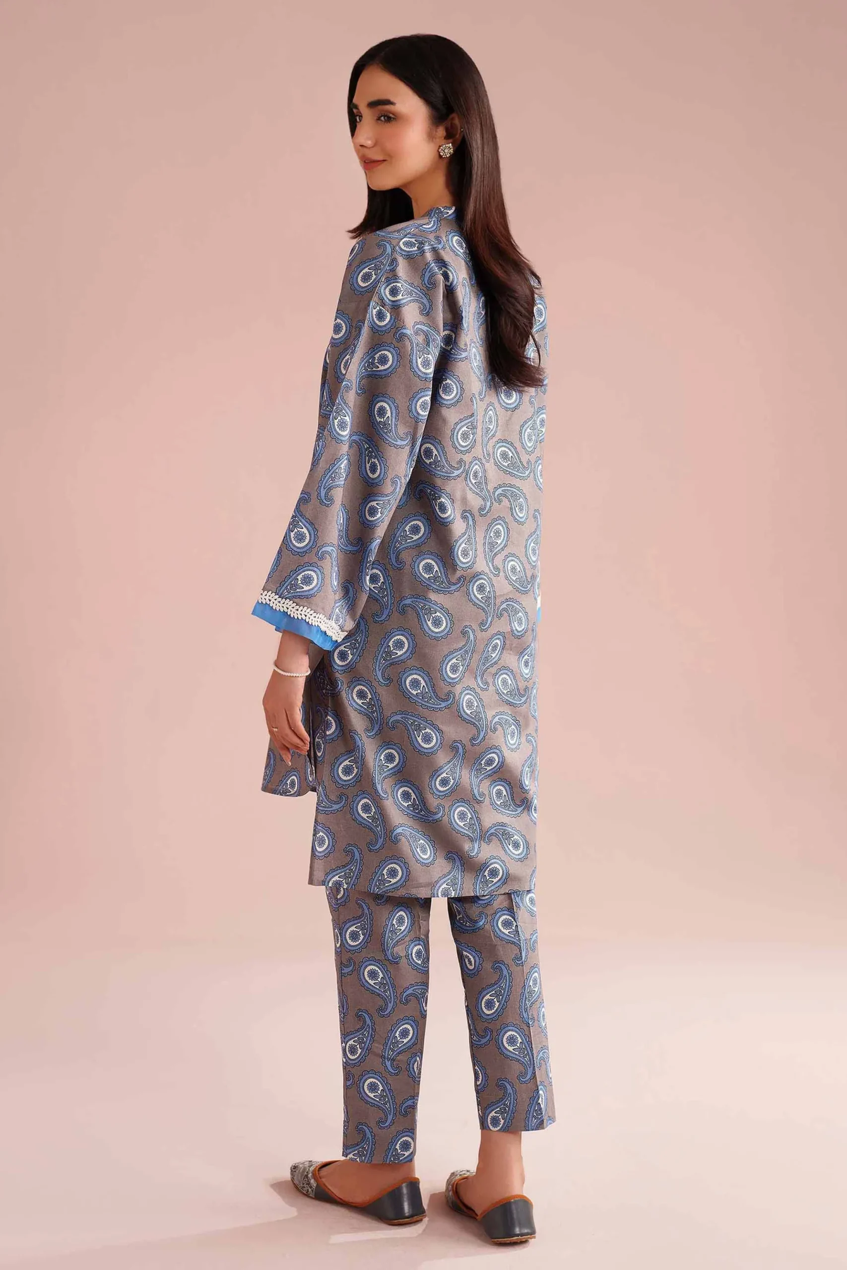 2 Piece - Printed Suit - PE26-182